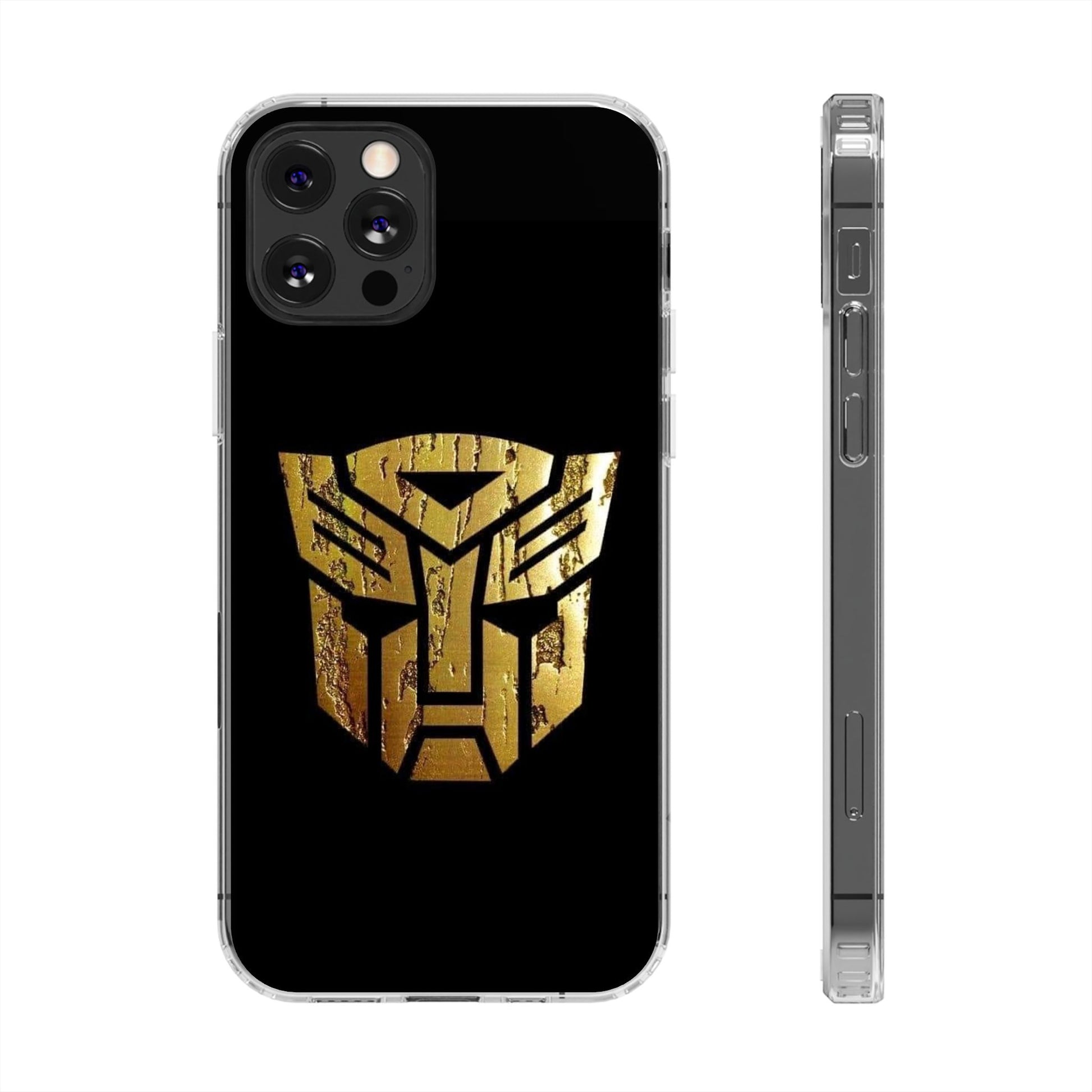 Phone Case, Autobot Logo Clear Case for iPhone and Samsung