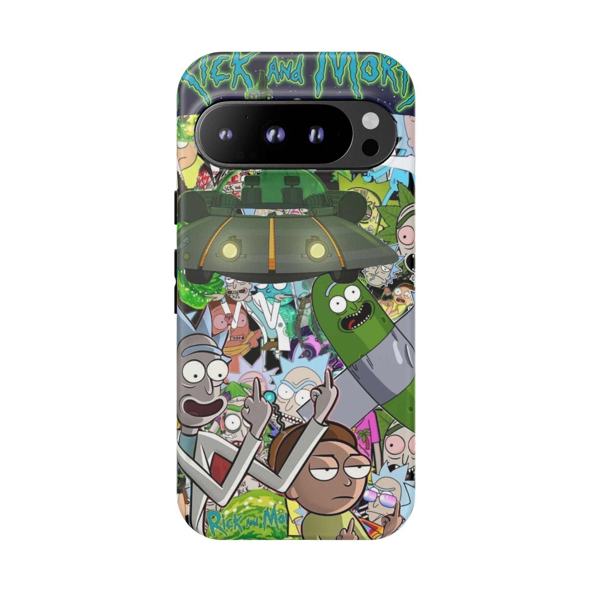 Rick and Morty Phone Case, Tough Cases for iPhones, Samsung, and Pixel