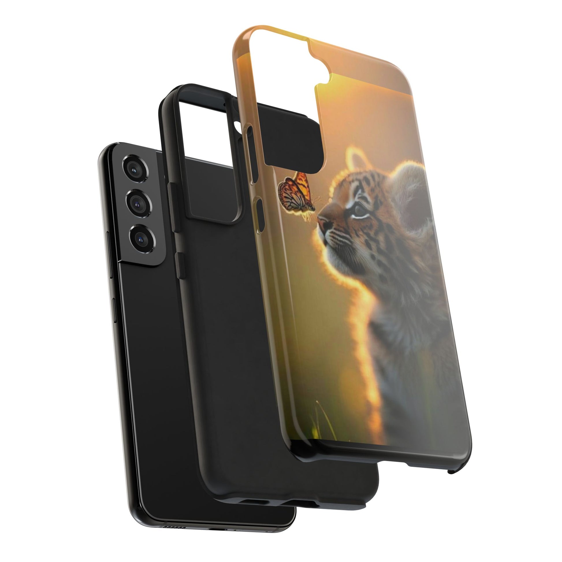 Tiger Cub Theme Phone Cases for iPhones & Samsung Phones