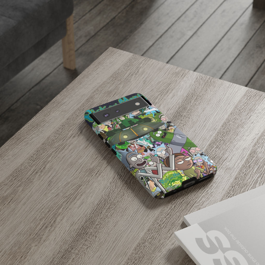 Rick and Morty Phone Case, Tough Cases for iPhones, Samsung, and Pixel