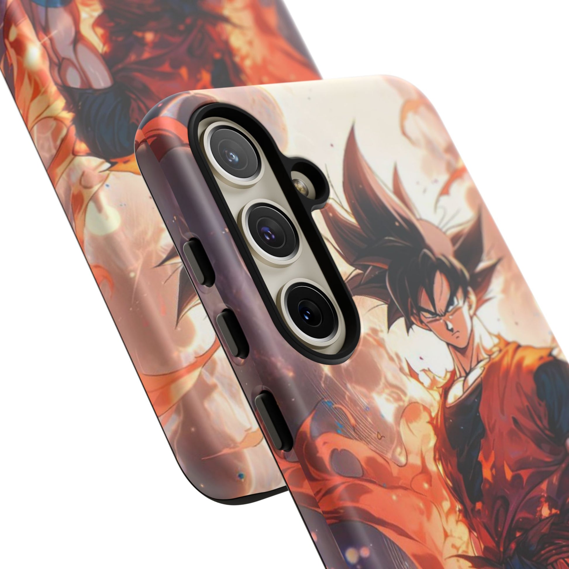 Anime Manga Dragon Ball Z Goku Tough Cases for iPhones, Samsung, and Pixel
