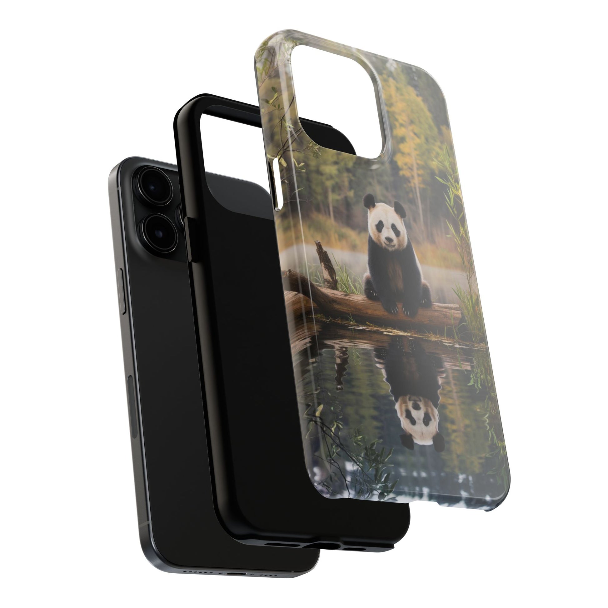 Cute Panda Theme Phone Cases for iPhones & Samsung Phones