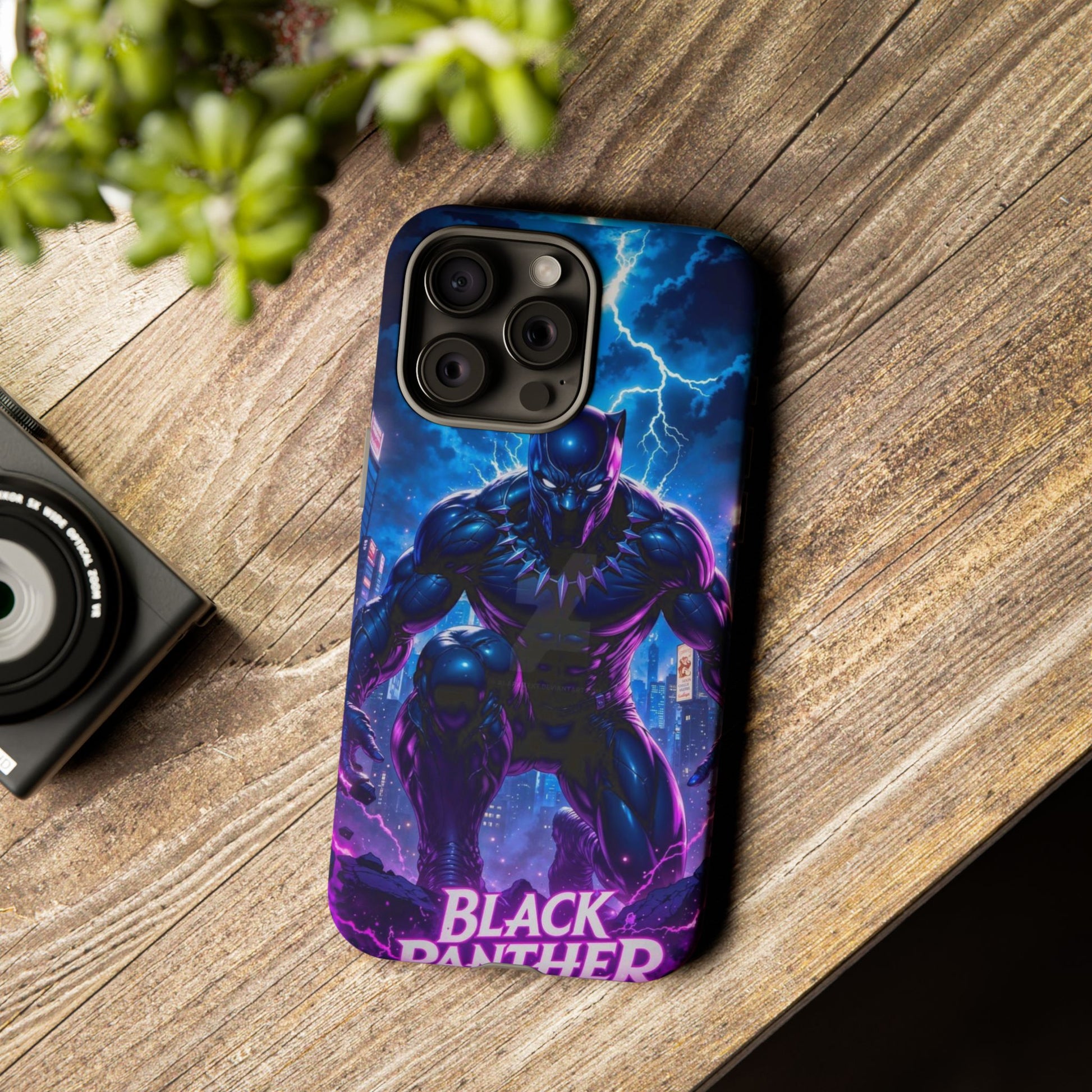 Black Panther Phone Case, Tough Cases for iPhones, Samsung, and Pixel