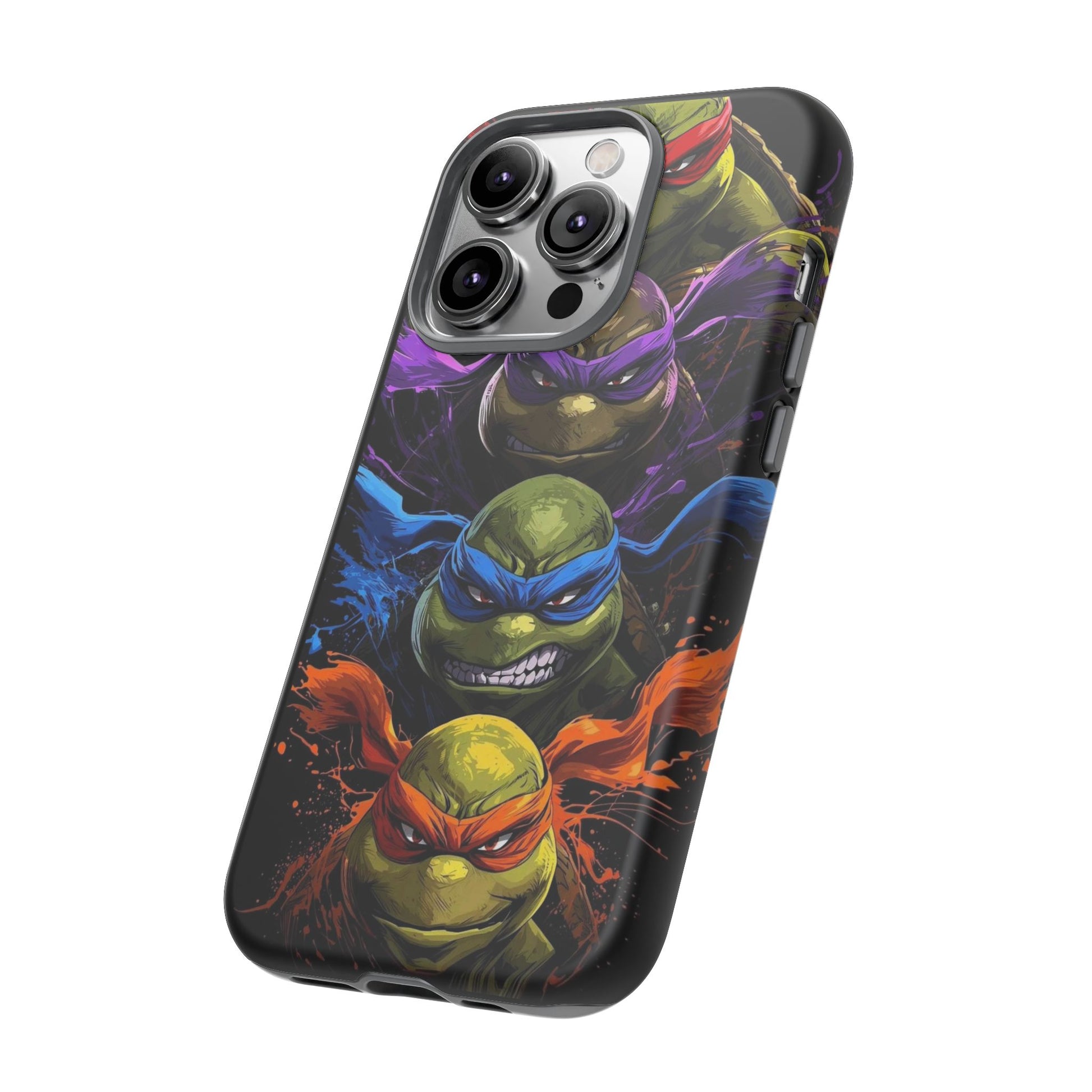 Ninja Turtles Tough Cases for iPhones, Samsung, and Pixel