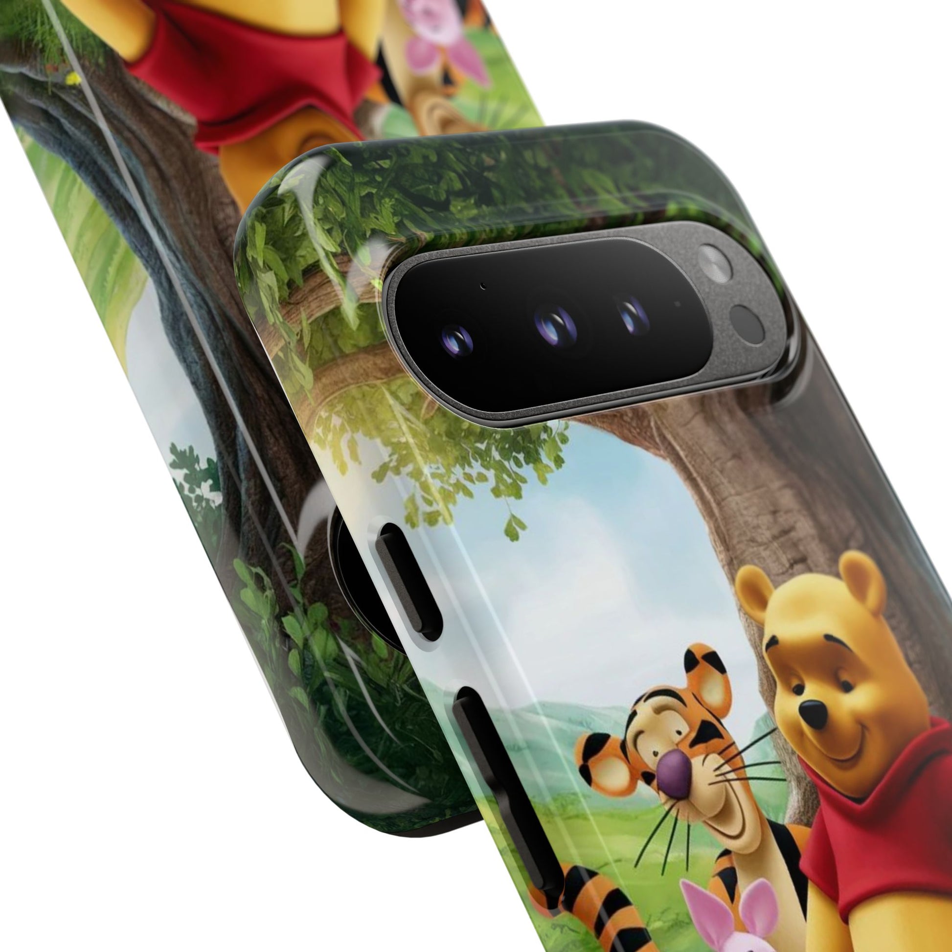 Cute Pooh Bear Phone Case, Tough Cases, Disney Phone for iPhones, Samsung, and Pixel