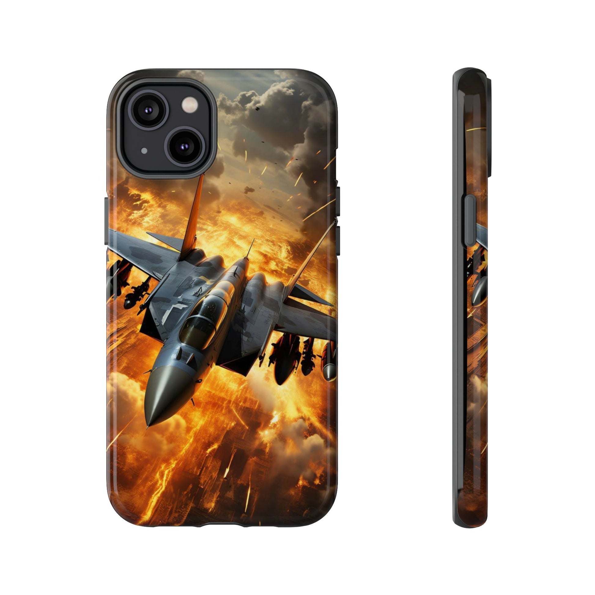 F-15 Fighter Jet Tough Cases for iPhones, Samsung, and Pixel