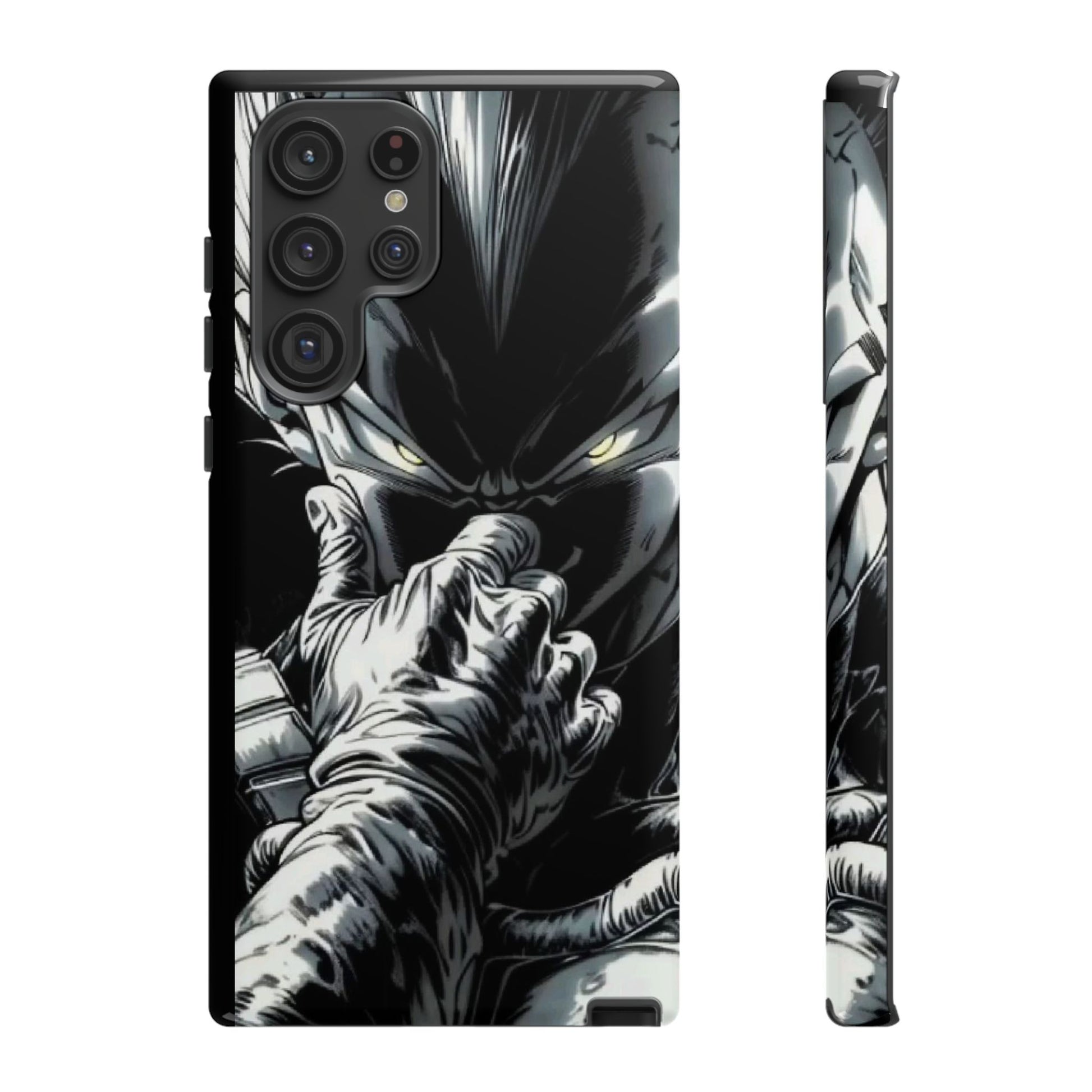 Dragon Ball Z Vegeta Tough Cases for iPhones, Samsung, and Pixel