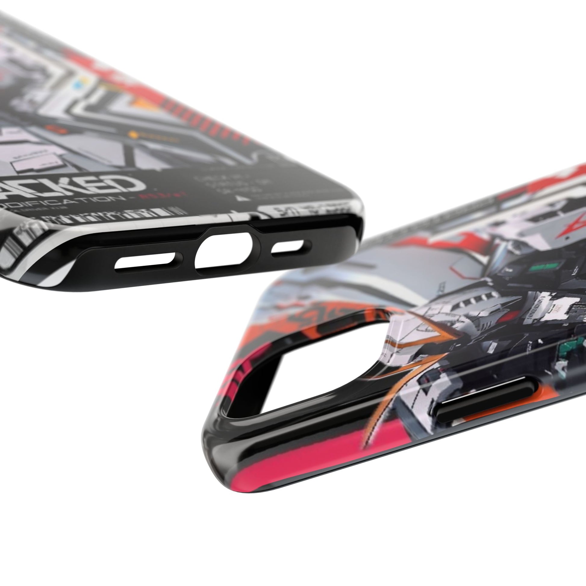 Anime Mecha Warrior Phone Case for iPhone & Samsung Galaxy Phones
