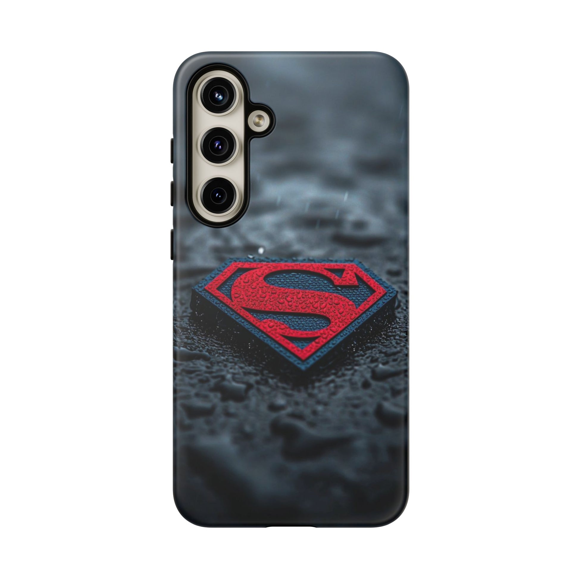 Superman Logo Tough Cases for iPhones, Samsung, and Pixel