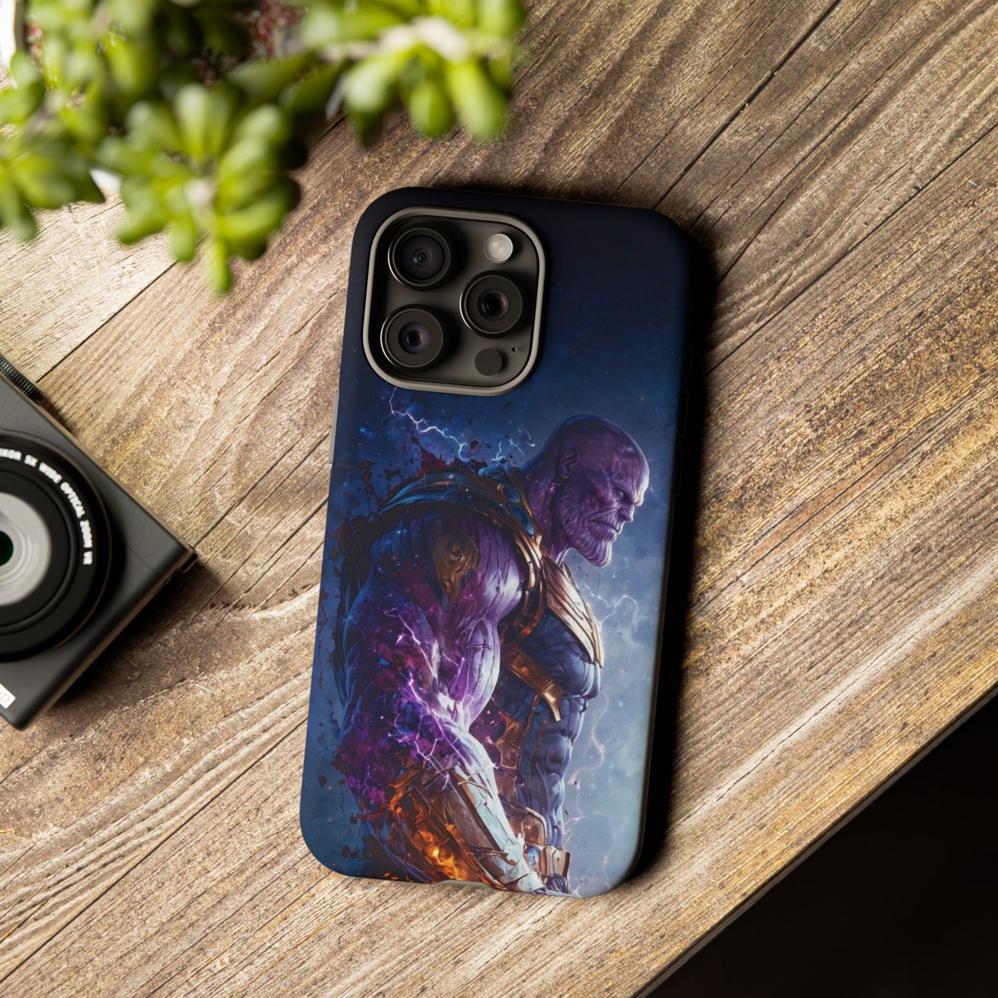 Marvel's Thanos Tough Cases for iPhones, Samsung, and Pixel