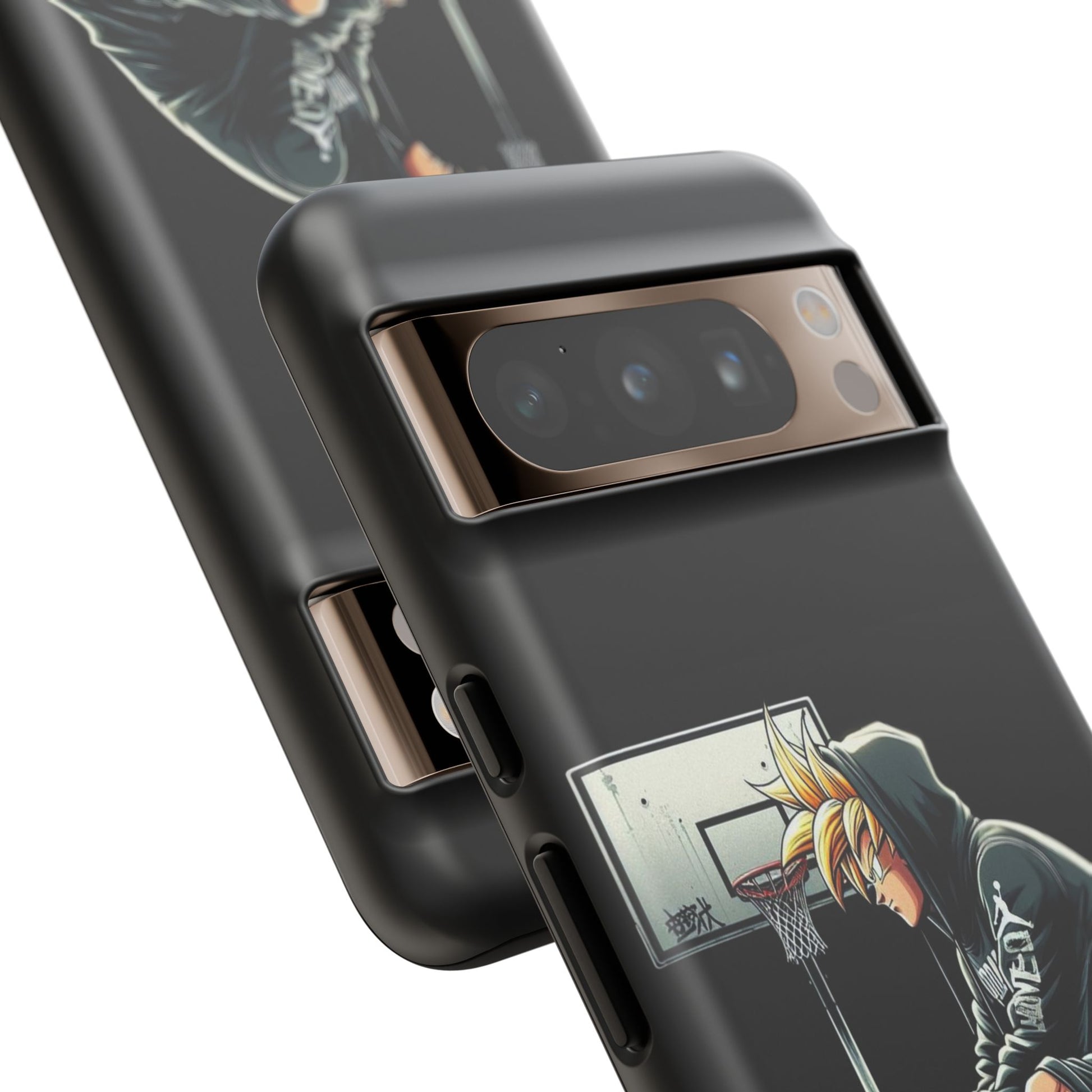 Son Goku Basketball Tough Cases for iPhones, Samsung, and Pixel