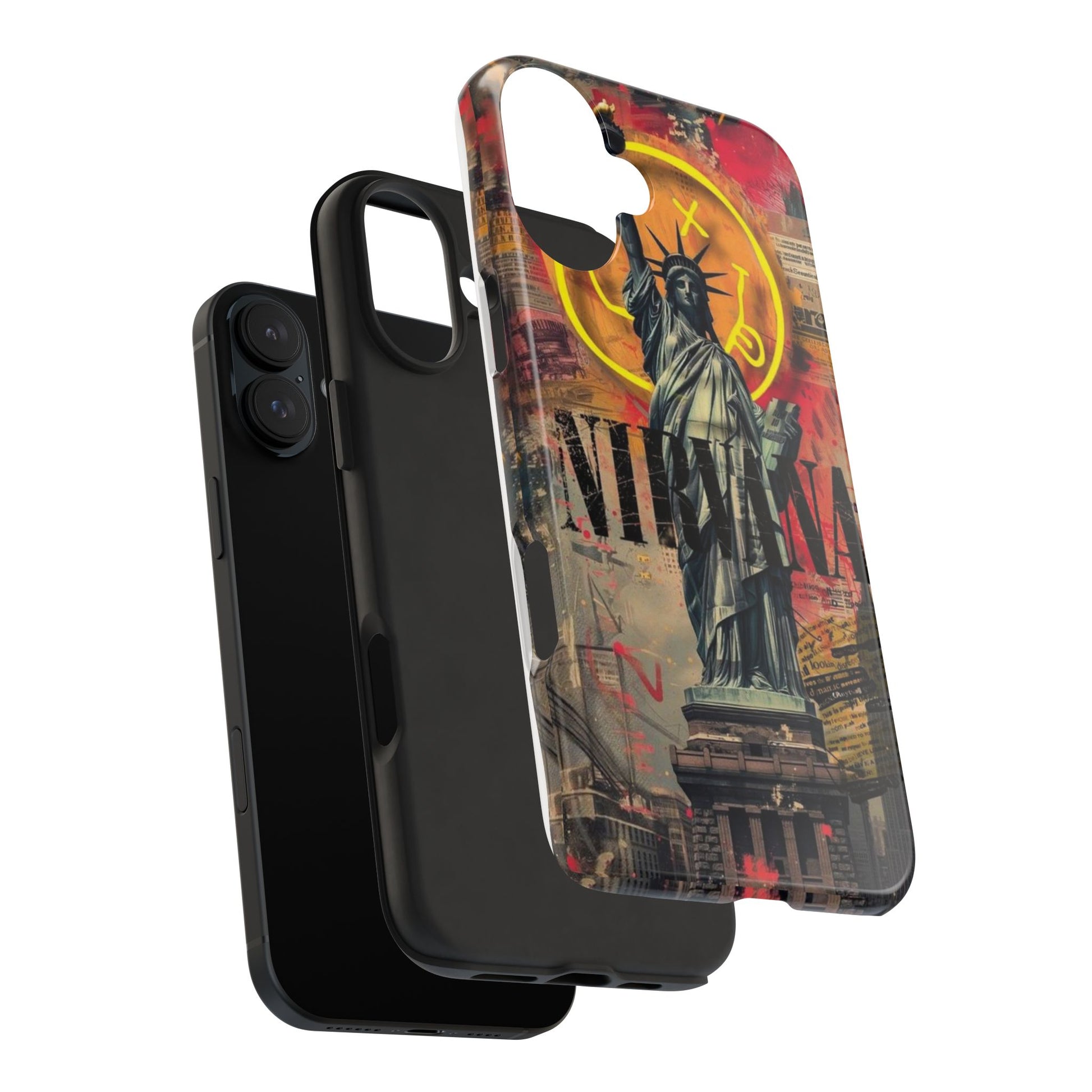 Classic Nirvana Phone Cases for Iphones & Samsung Phones Durable