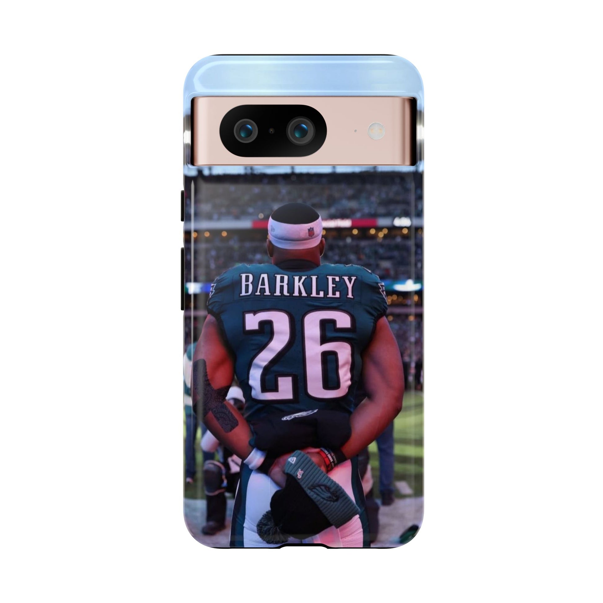 Eagles Football Saquon Barkley Tough Cases for iPhones, Samsung, and Pixel