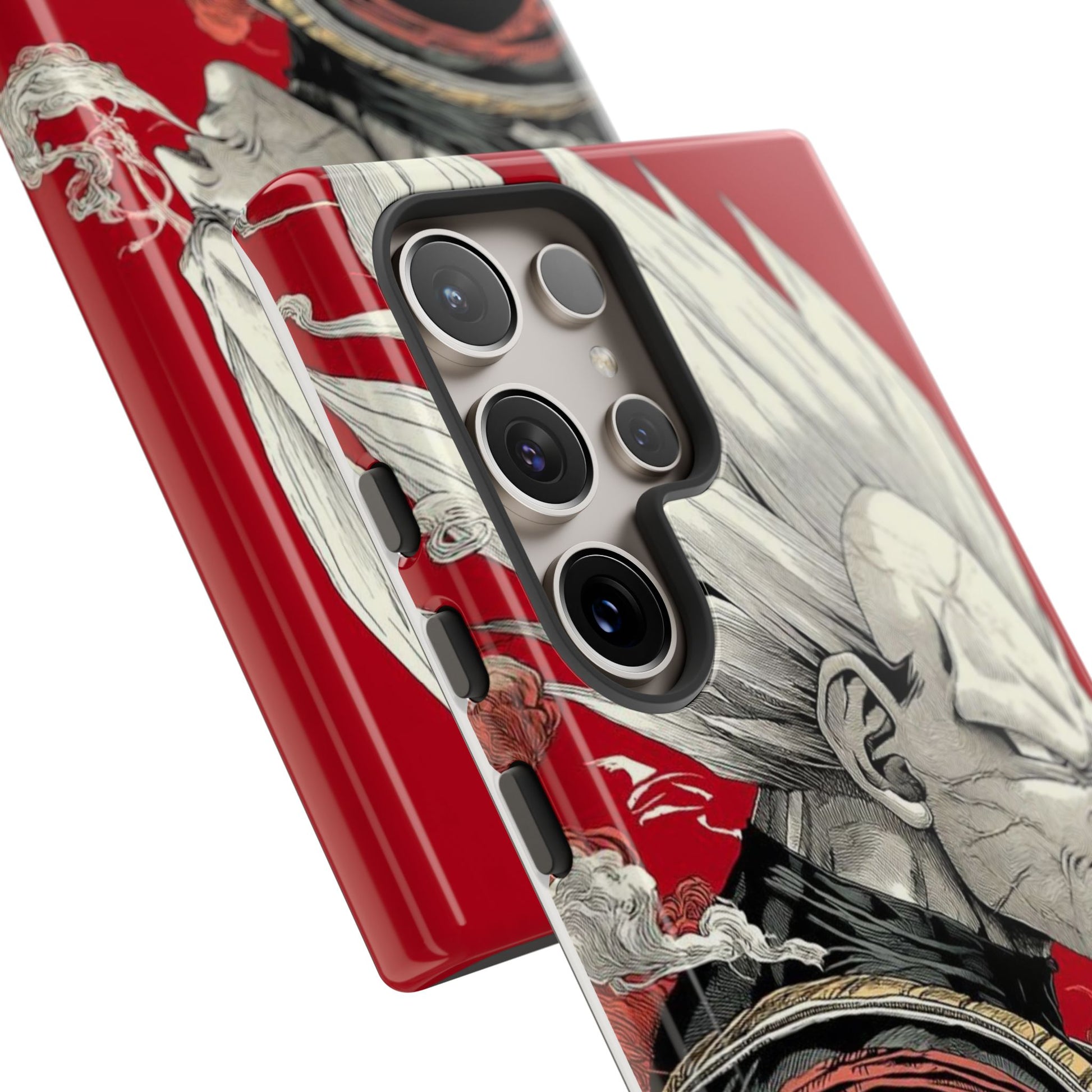 Dragon Ball Z Vegeta Anime Tough Cases for iPhones, Samsung, and Pixel