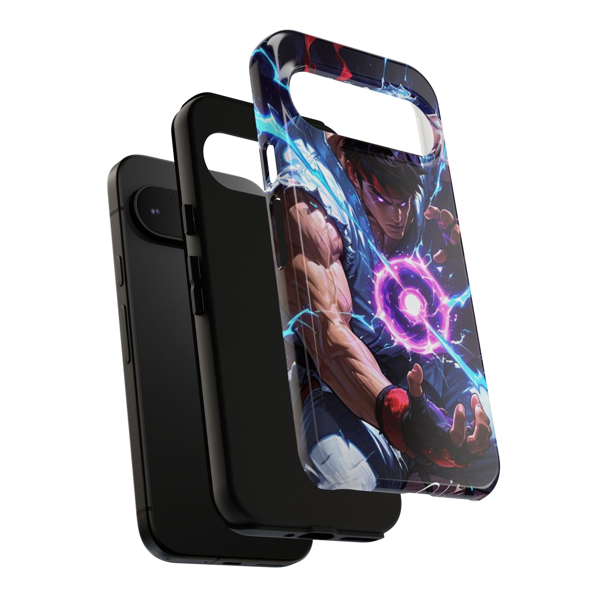 Street Fighter Ryu Gamer Art Tough Cases for iPhones, Samsung, and Pixel