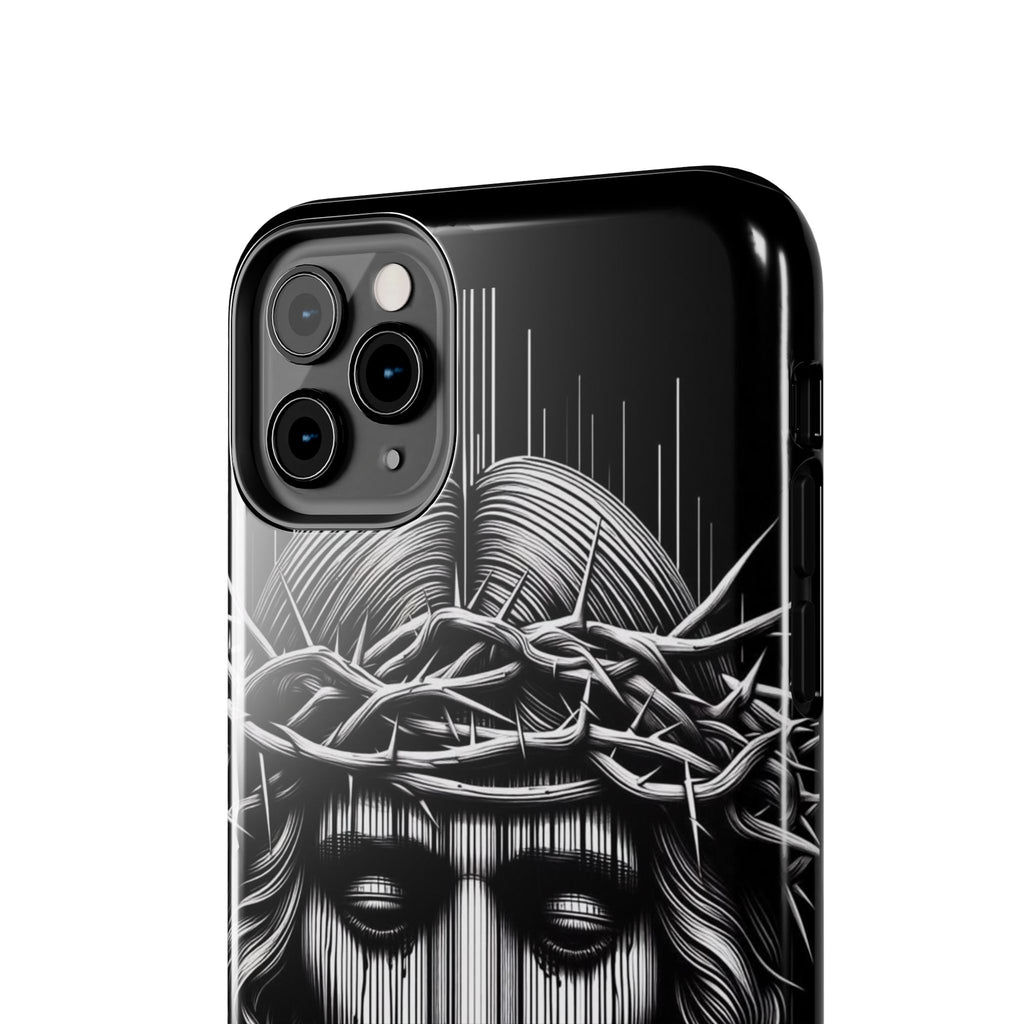 Jesus The King Crown Christian Phone Cases for iPhones & Samsung Phones