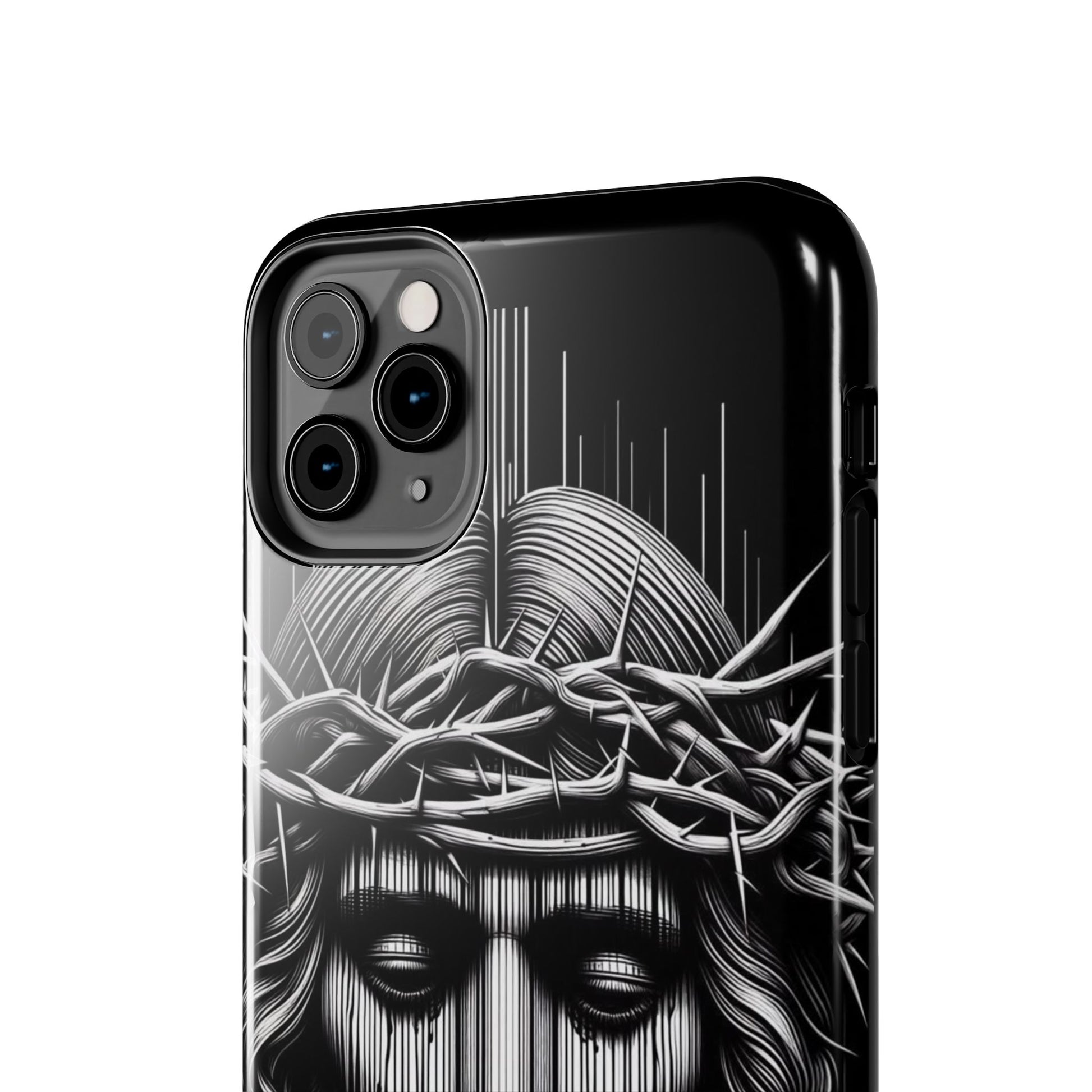 Jesus The King Crown Christian Phone Cases for iPhones & Samsung Phones