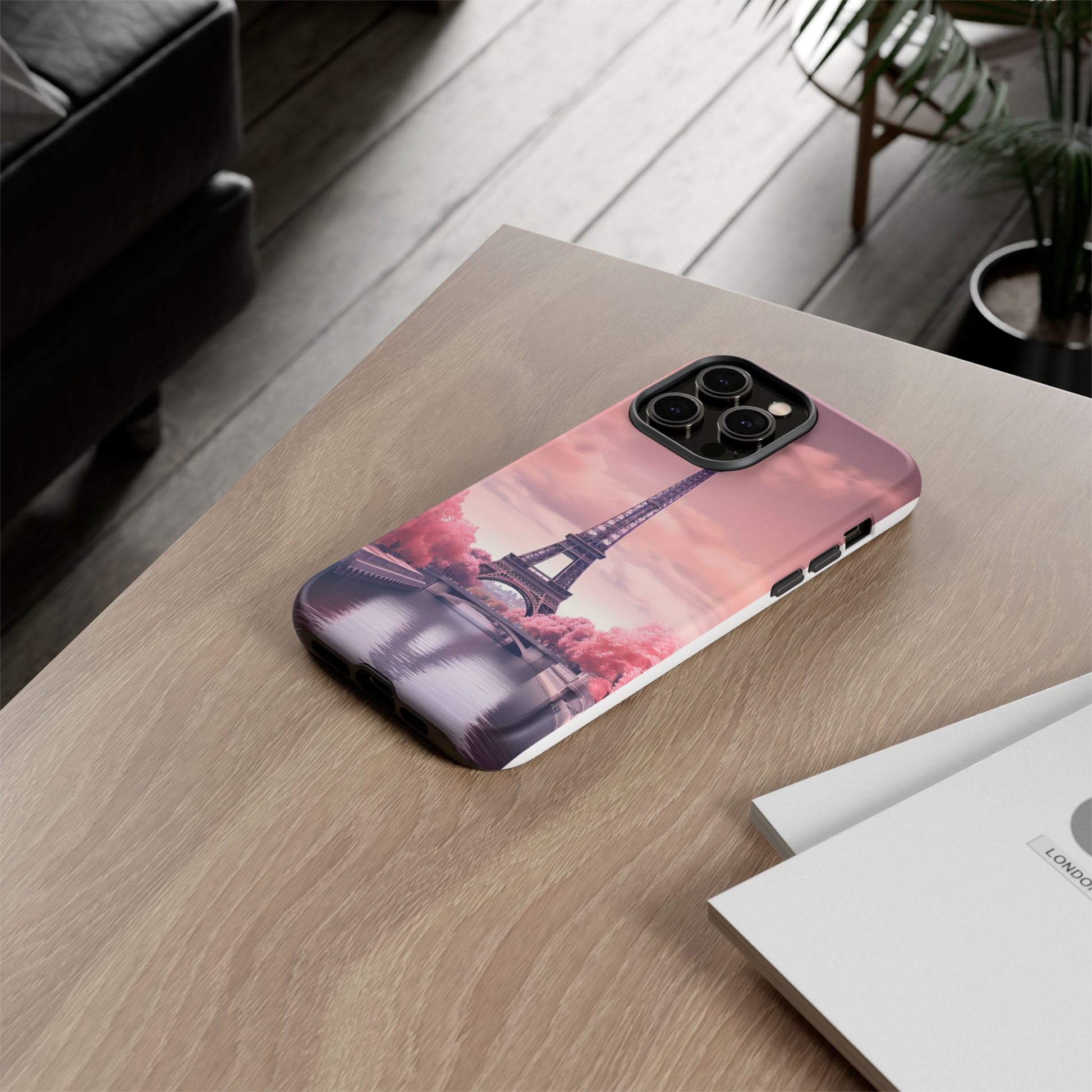 Eiffel Tower Paris Tough Cases for iPhones, Samsung, and Pixel
