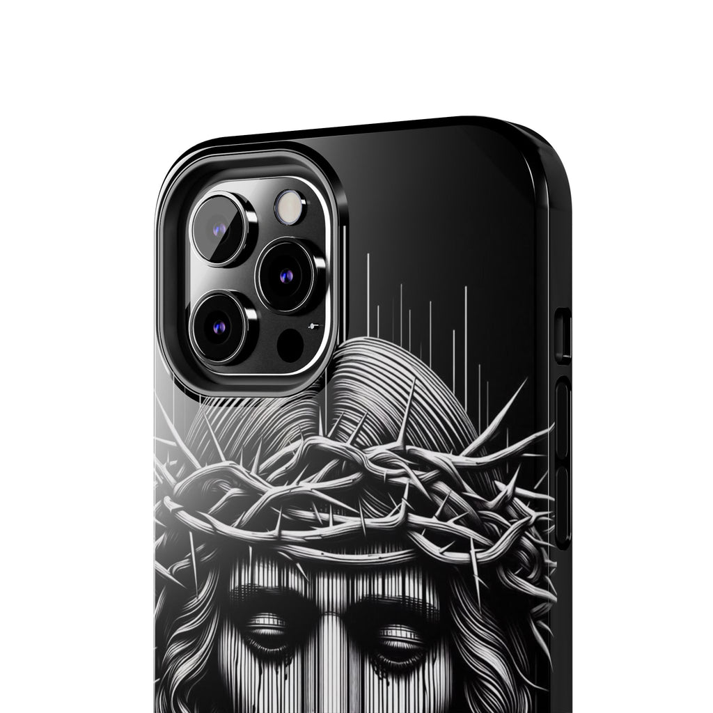 Jesus The King Crown Christian Phone Cases for iPhones & Samsung Phones