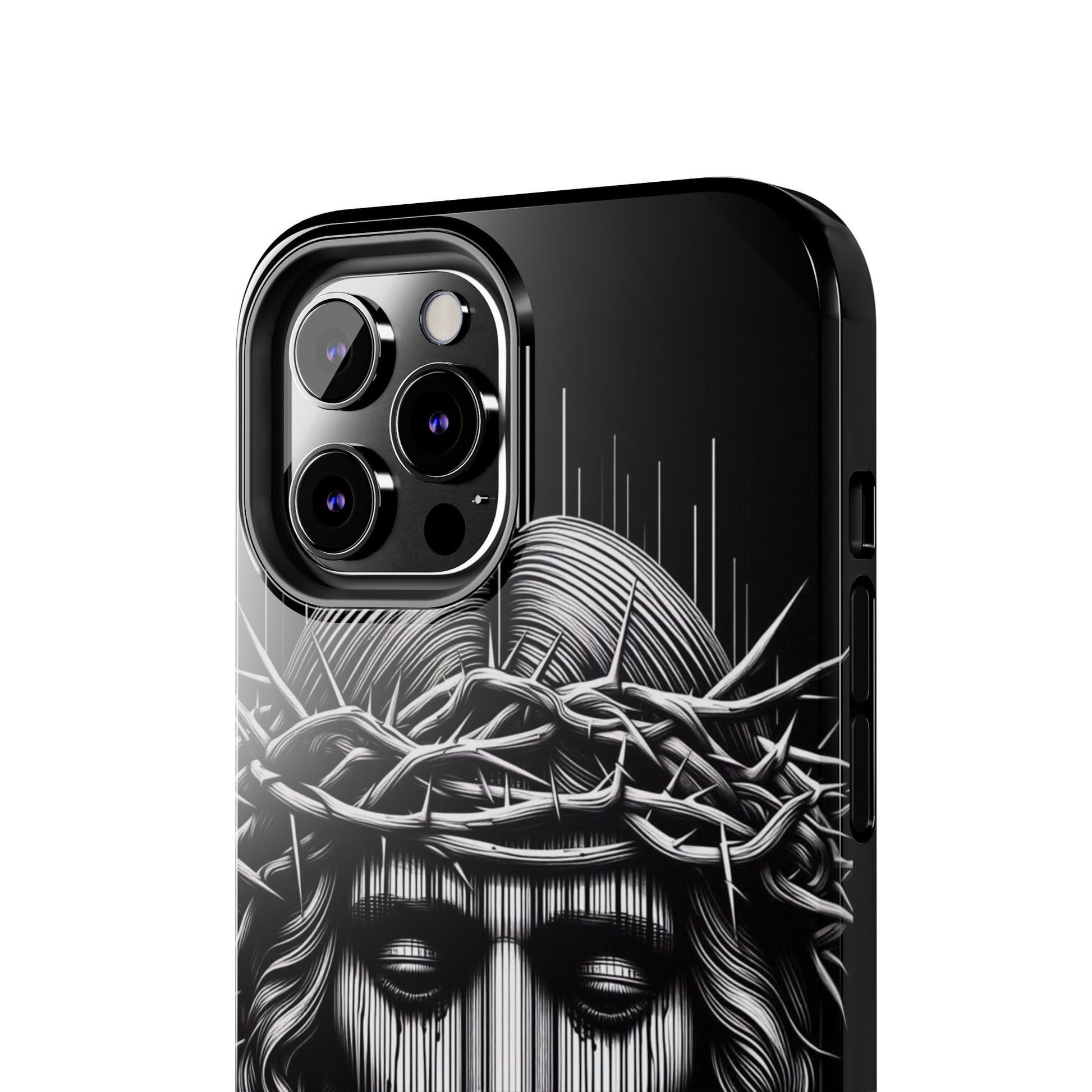 Jesus The King Crown Christian Phone Cases for iPhones & Samsung Phones