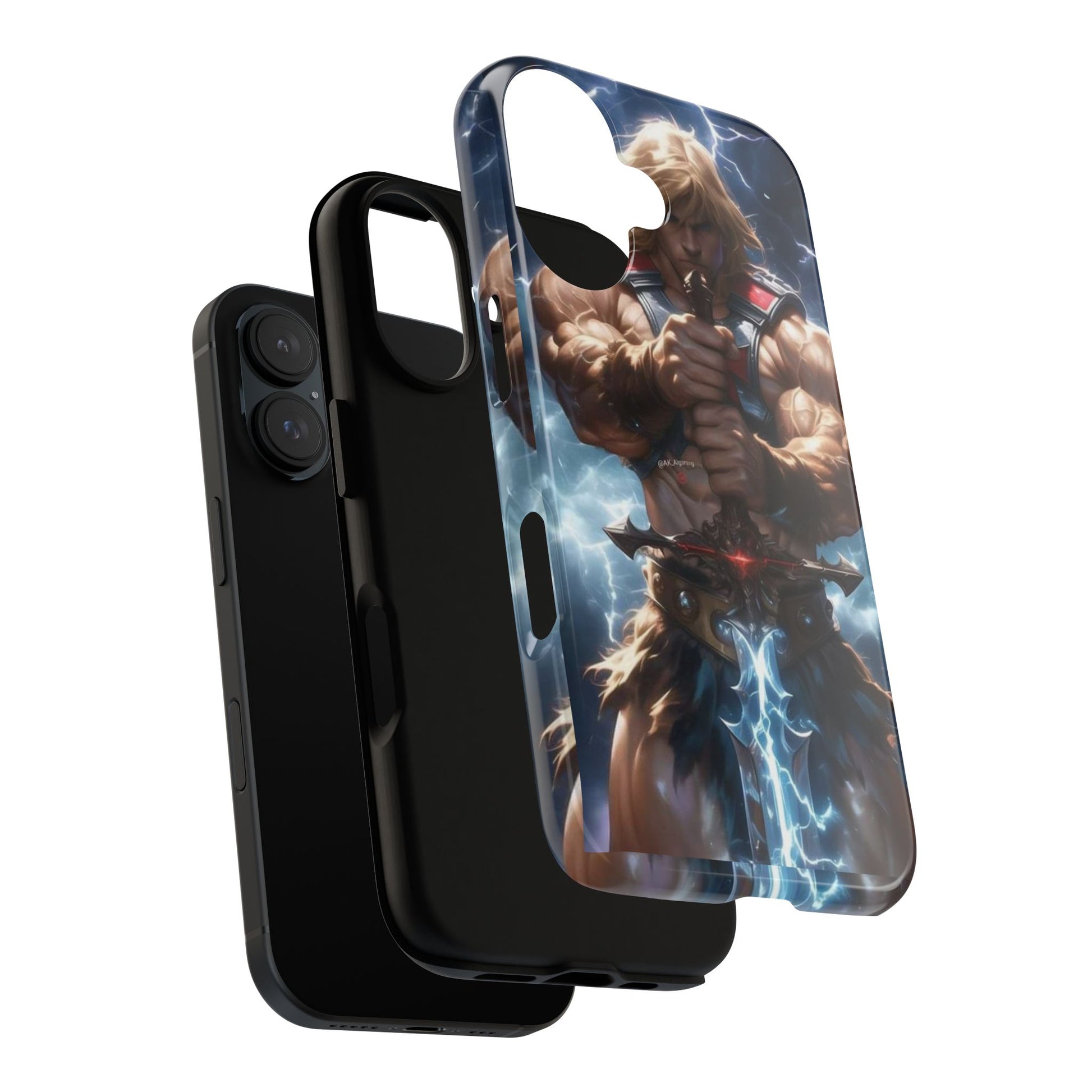 He-Man Masters of the Universe Tough Cases for iPhones, Samsung, and Pixel