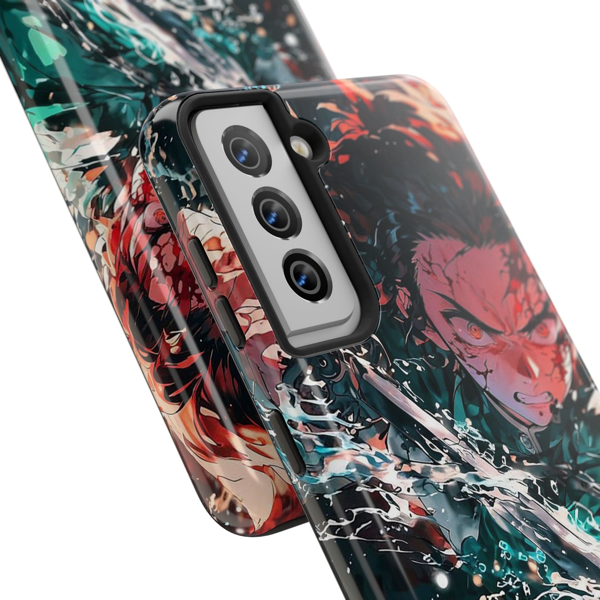 Demon Slayer Tanjiro Art Phone Case for iPhone & Samsung Galaxy Phones