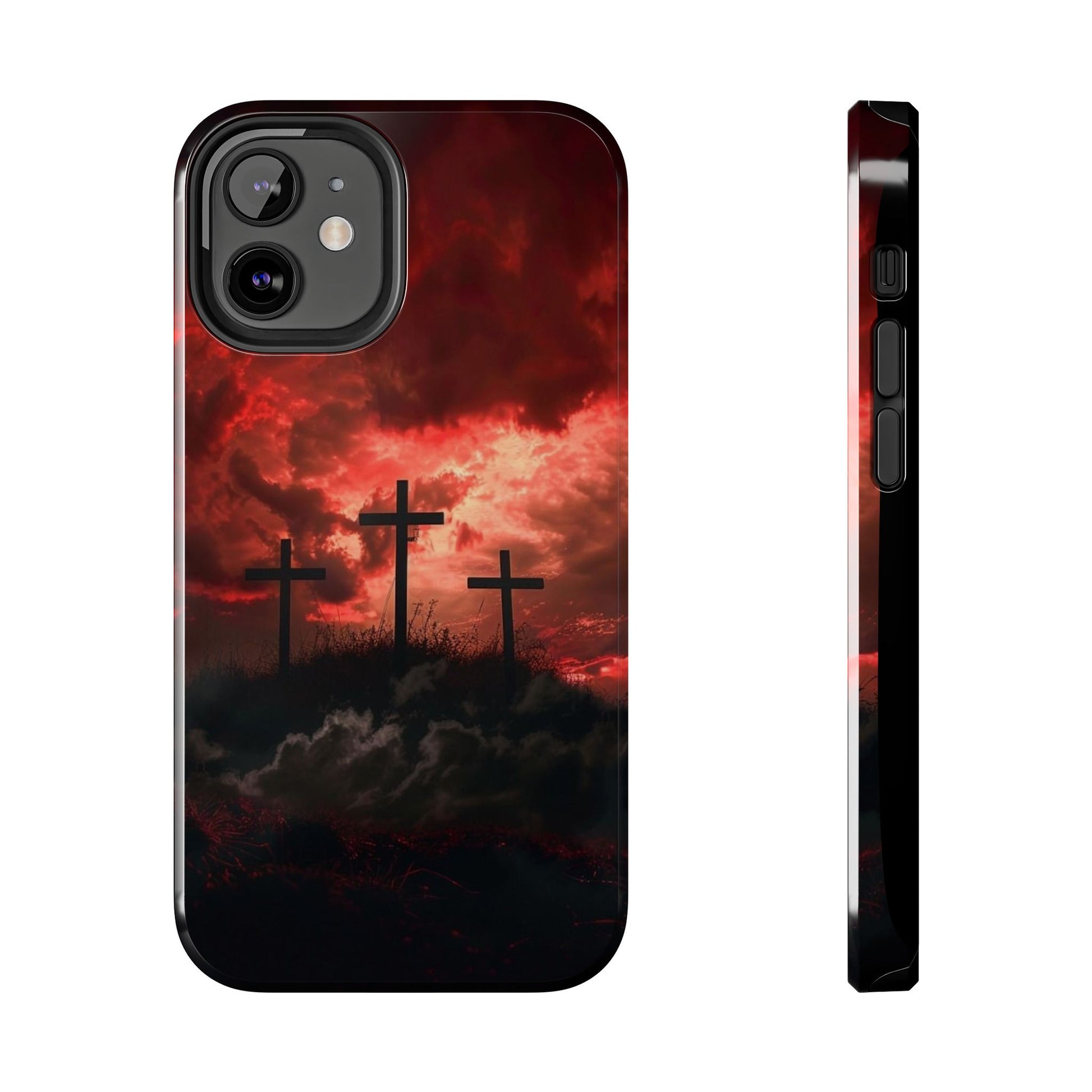 Crosses at Golgotha Christian Cases for iPhones & Samsung Phones