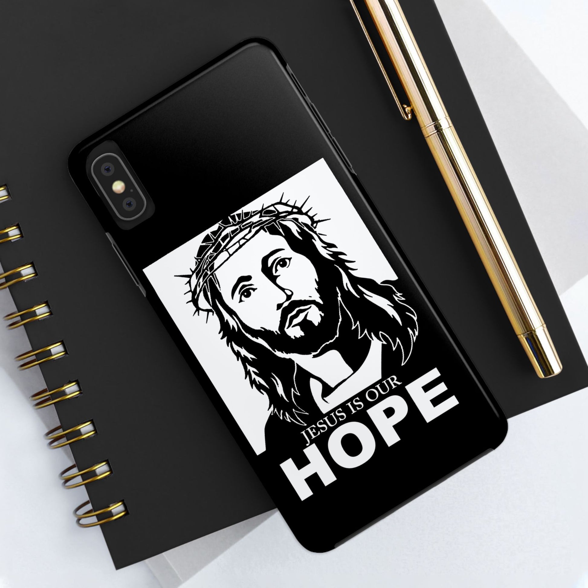Jesus is Our Hope Christian Phone Cases for iPhones & Samsung Phones