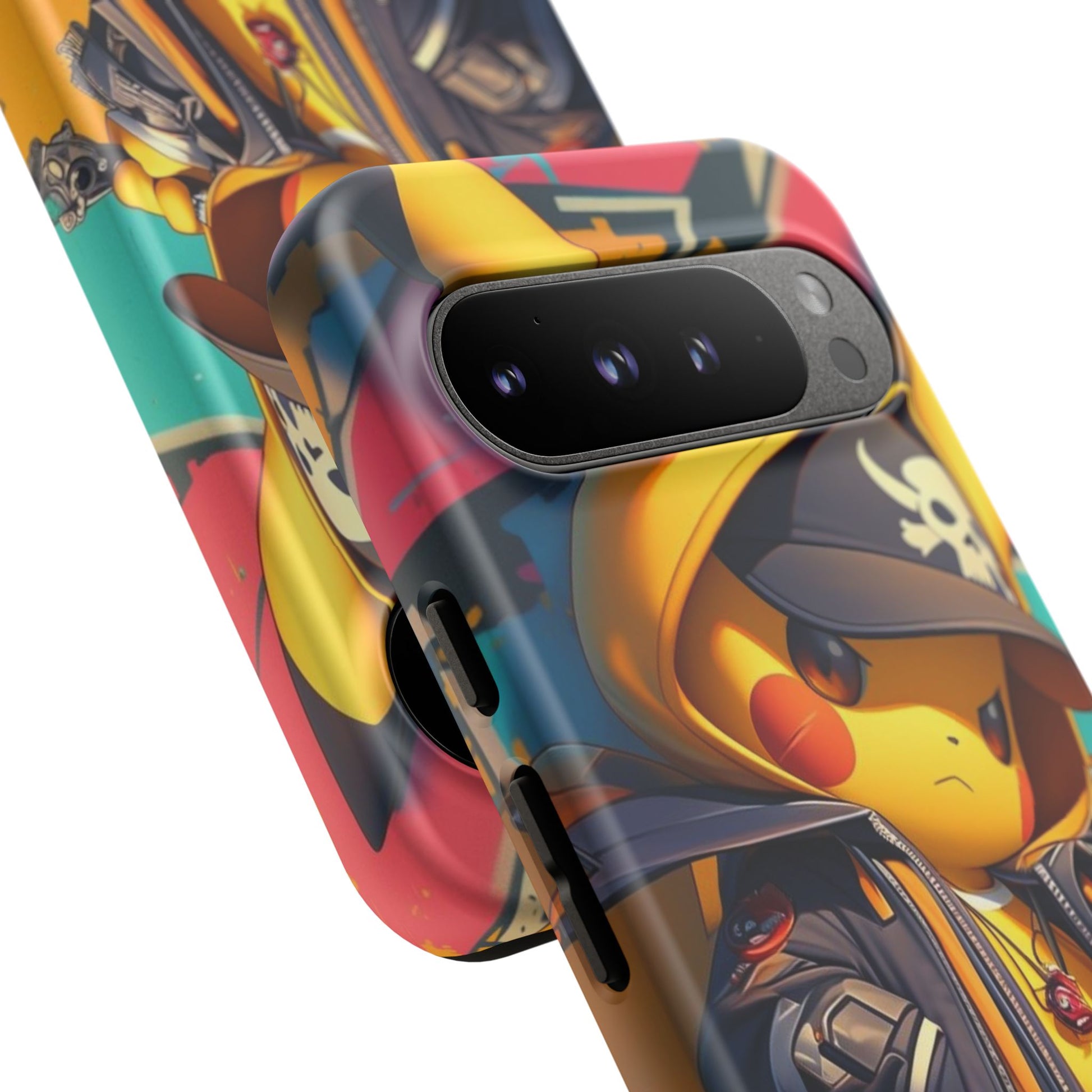 Cute Poke Bear Phone Case, Tough Cases for iPhones, Samsung, and Pixel