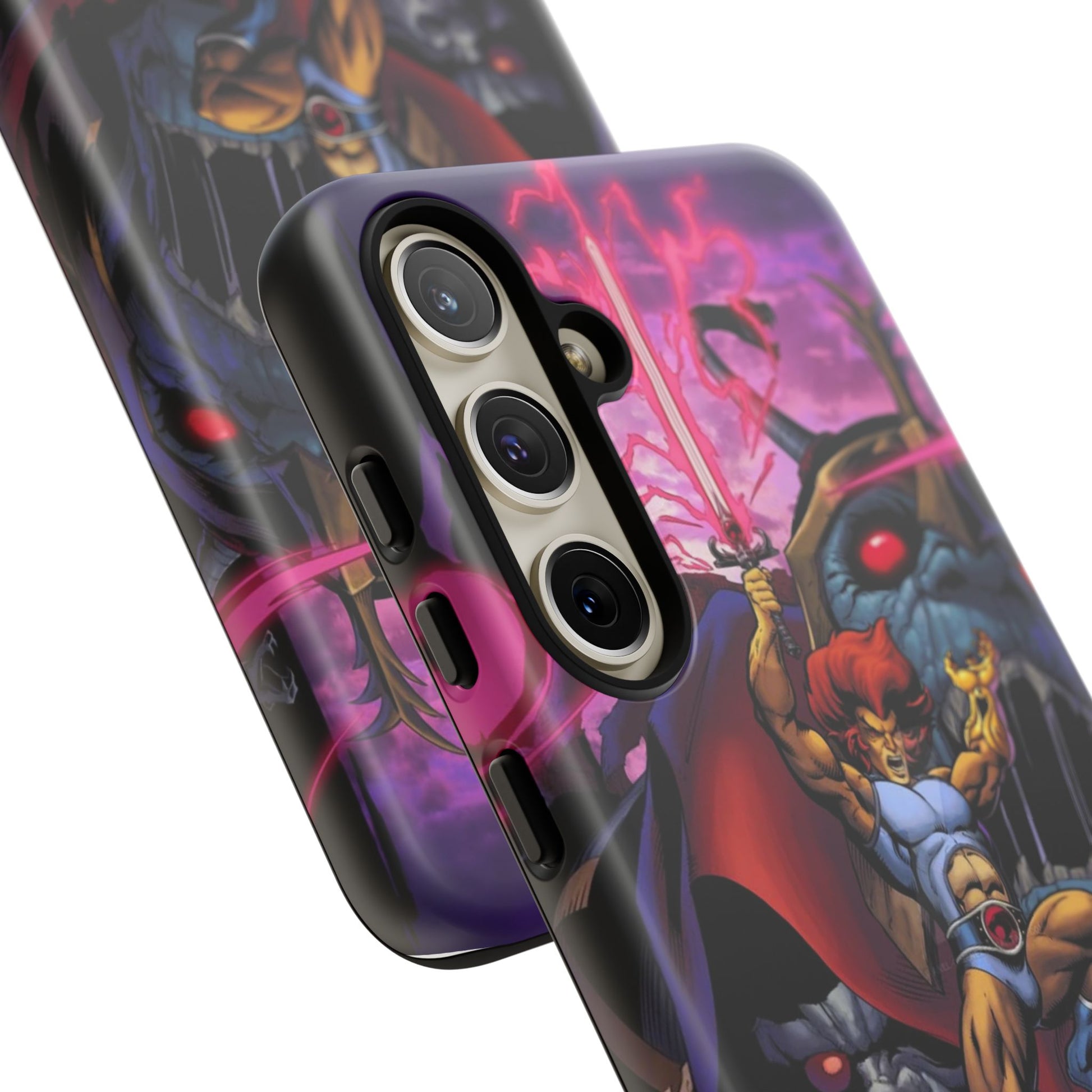 Thundercats Lion O x Mumra Tough Cases for iPhones, Samsung, and Pixel