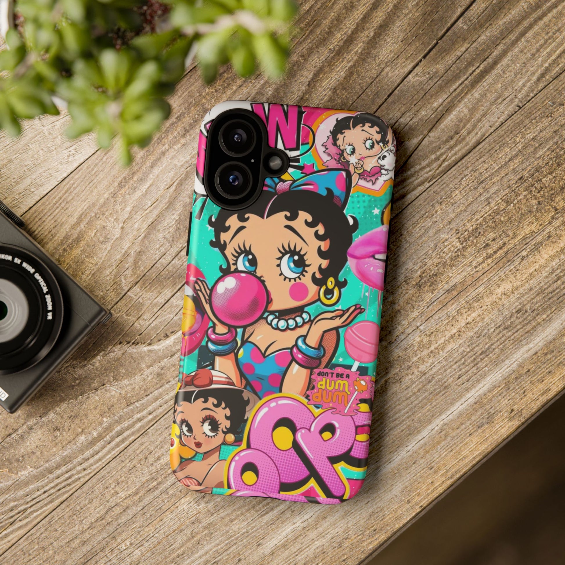 Betty Boop Comic Strip Phone Case for iPhone, Samsung Galaxy, & Pixel Phones