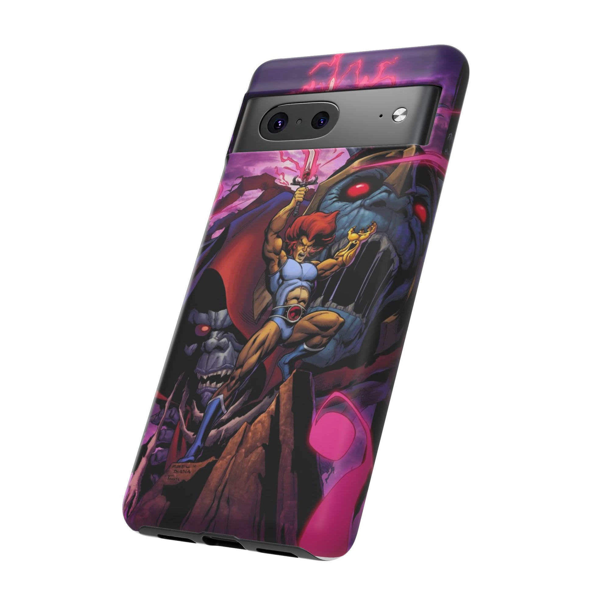 Thundercats Lion O x Mumra Tough Cases for iPhones, Samsung, and Pixel
