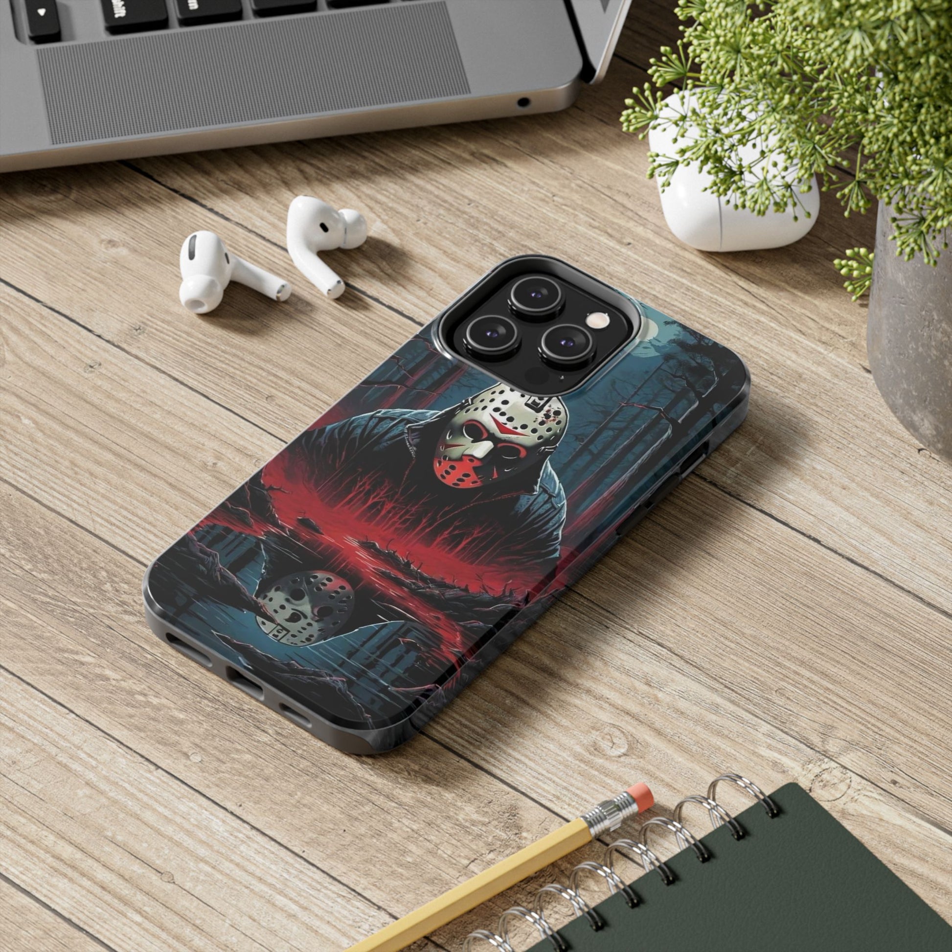 Friday the 13th Jason at Camp Phone Cases for iPhones & Samsung Phones