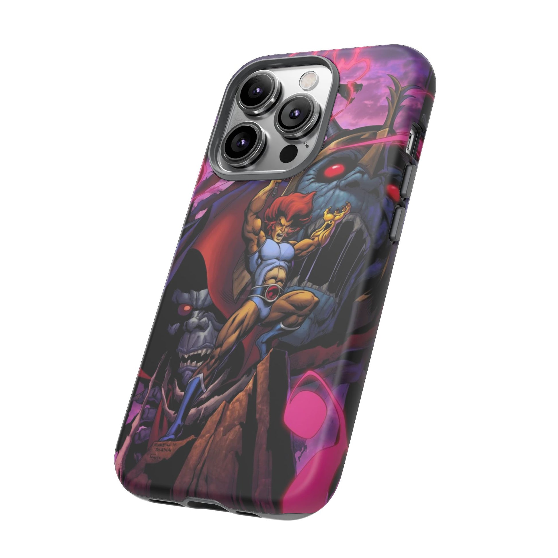 Thundercats Lion O x Mumra Tough Cases for iPhones, Samsung, and Pixel