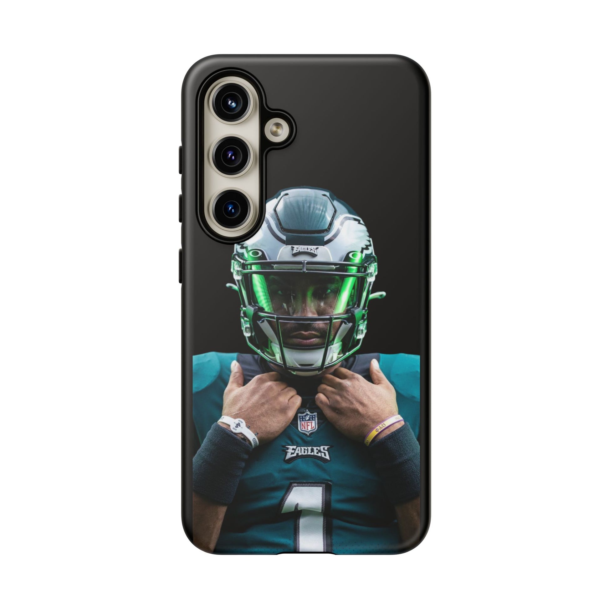 Eagles Football Jalen Hurts Tough Cases for iPhones, Samsung, and Pixel