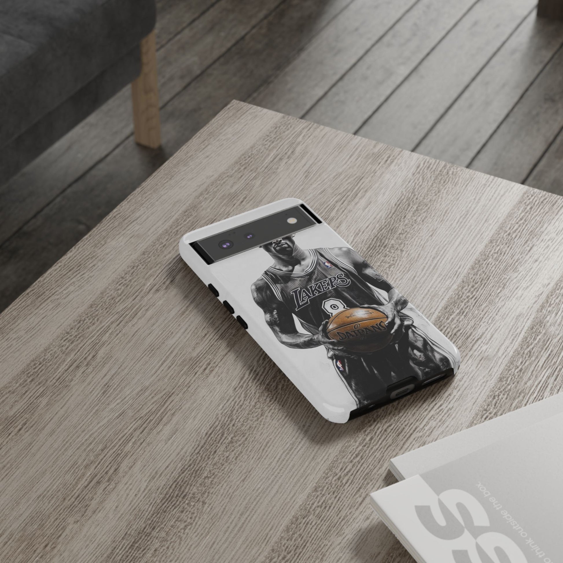 Kobe Basketball Art Tough Cases for iPhones, Samsung, and Pixel