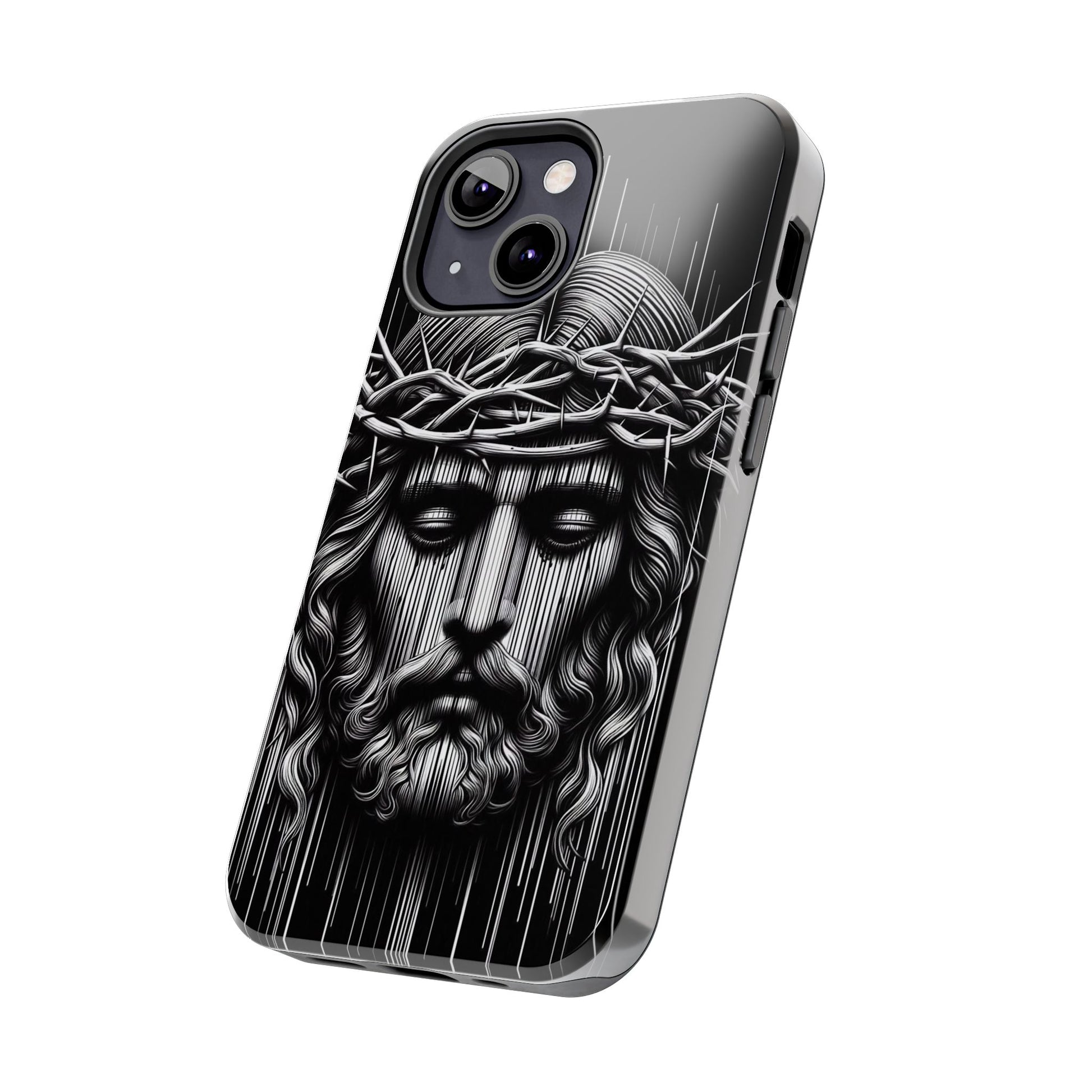 Jesus The King Crown Christian Phone Cases for iPhones & Samsung Phones