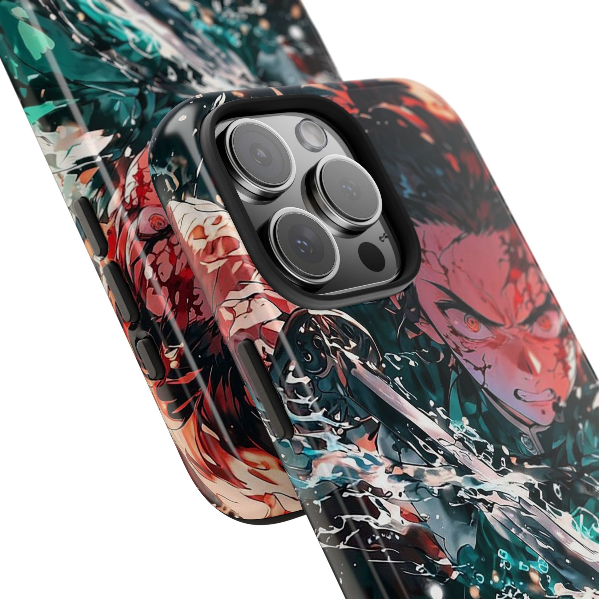 Demon Slayer Tanjiro Art Phone Case for iPhone & Samsung Galaxy Phones