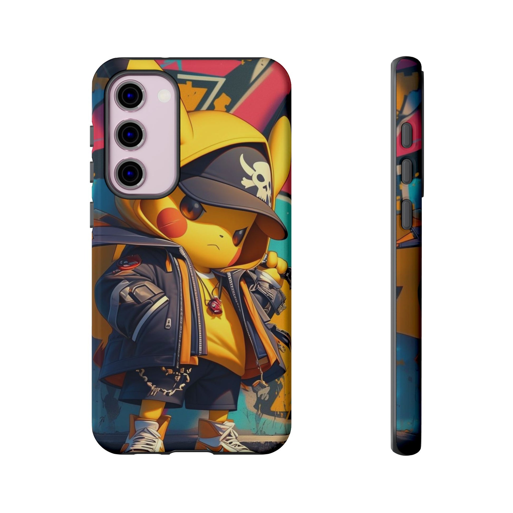 Cute Poke Bear Phone Case, Tough Cases for iPhones, Samsung, and Pixel