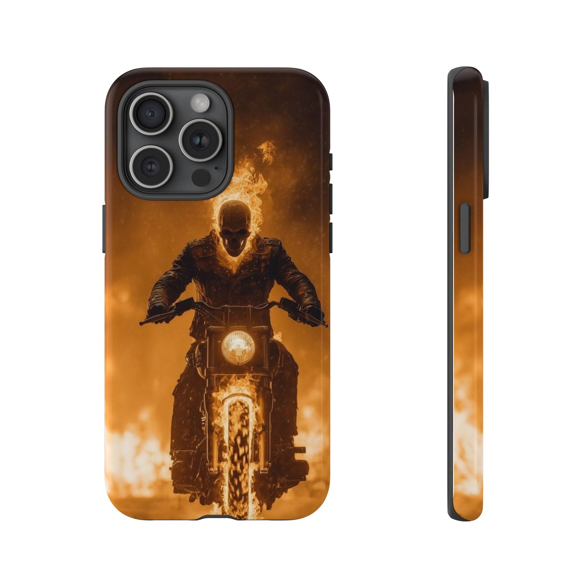 Marvel's Ghostrider Tough Cases for iPhones, Samsung, and Pixel