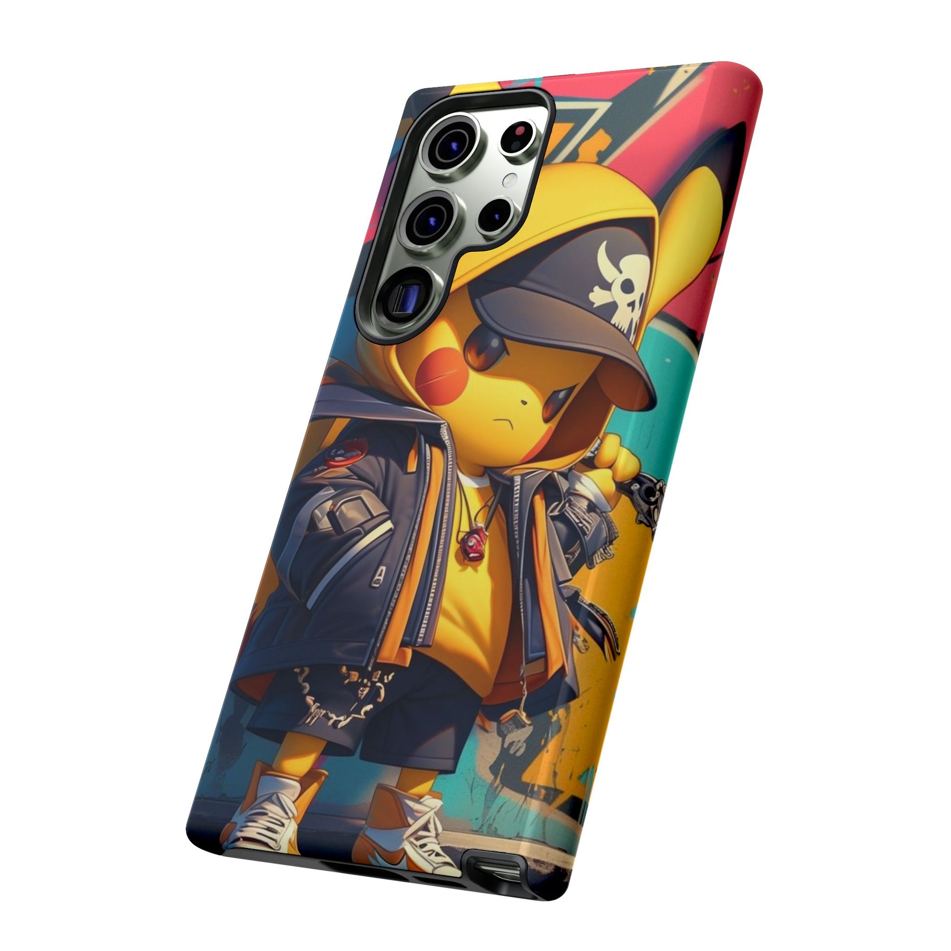 Cute Poke Bear Phone Case, Tough Cases for iPhones, Samsung, and Pixel