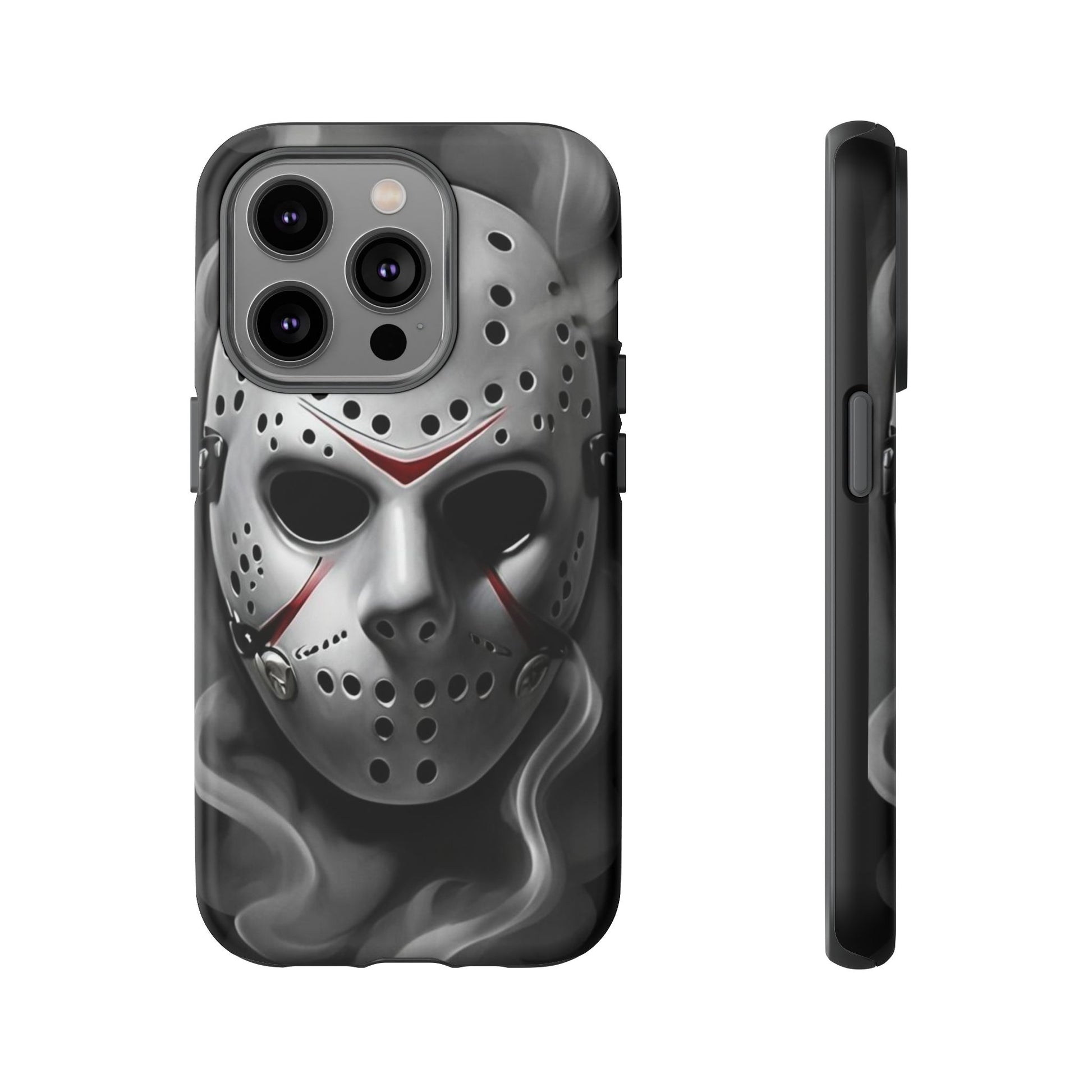 Friday the 13th Jason's Mask Tough Cases for iPhones, Samsung, and Pixel