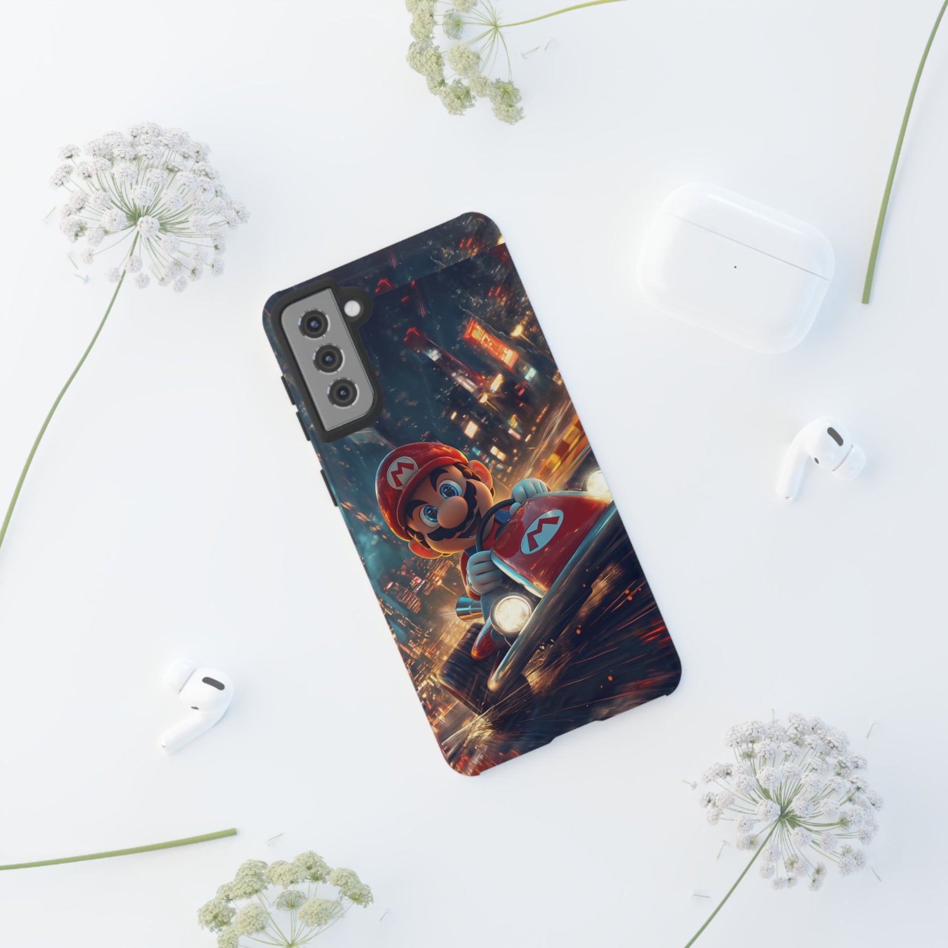 Super Mario Kart Phone Case, Tough Cases, Disney Phone for iPhones, Samsung, and Pixel