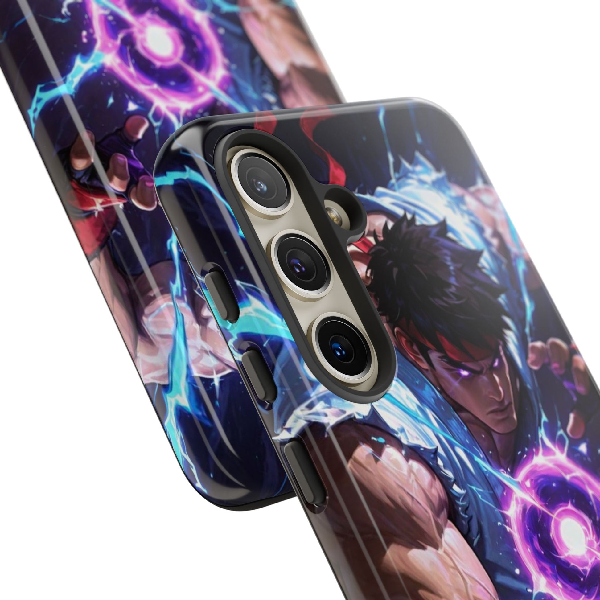 Street Fighter Ryu Gamer Art Tough Cases for iPhones, Samsung, and Pixel