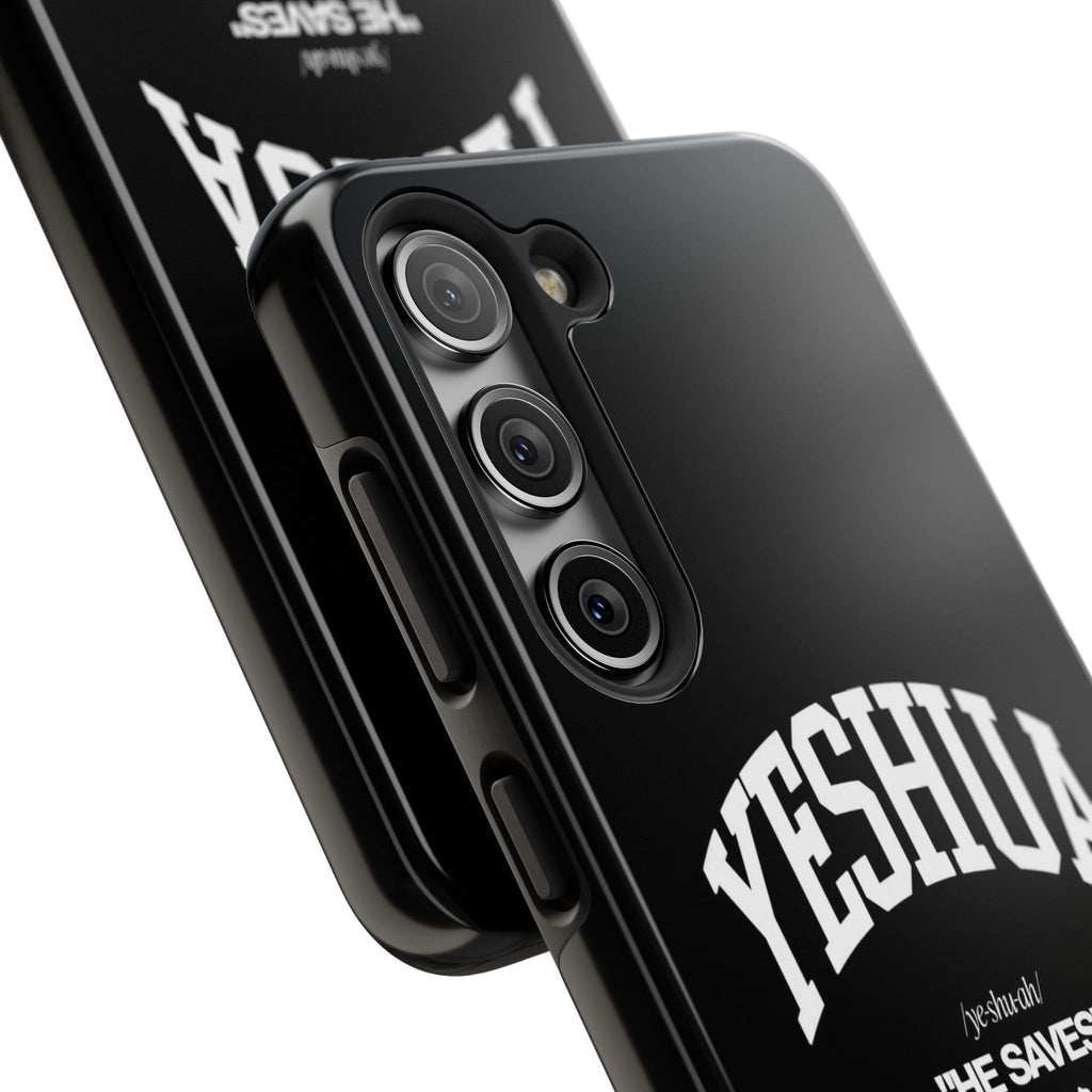 Yeshua He Saves Christian Theme Phone Cases for iPhones & Samsung Phones