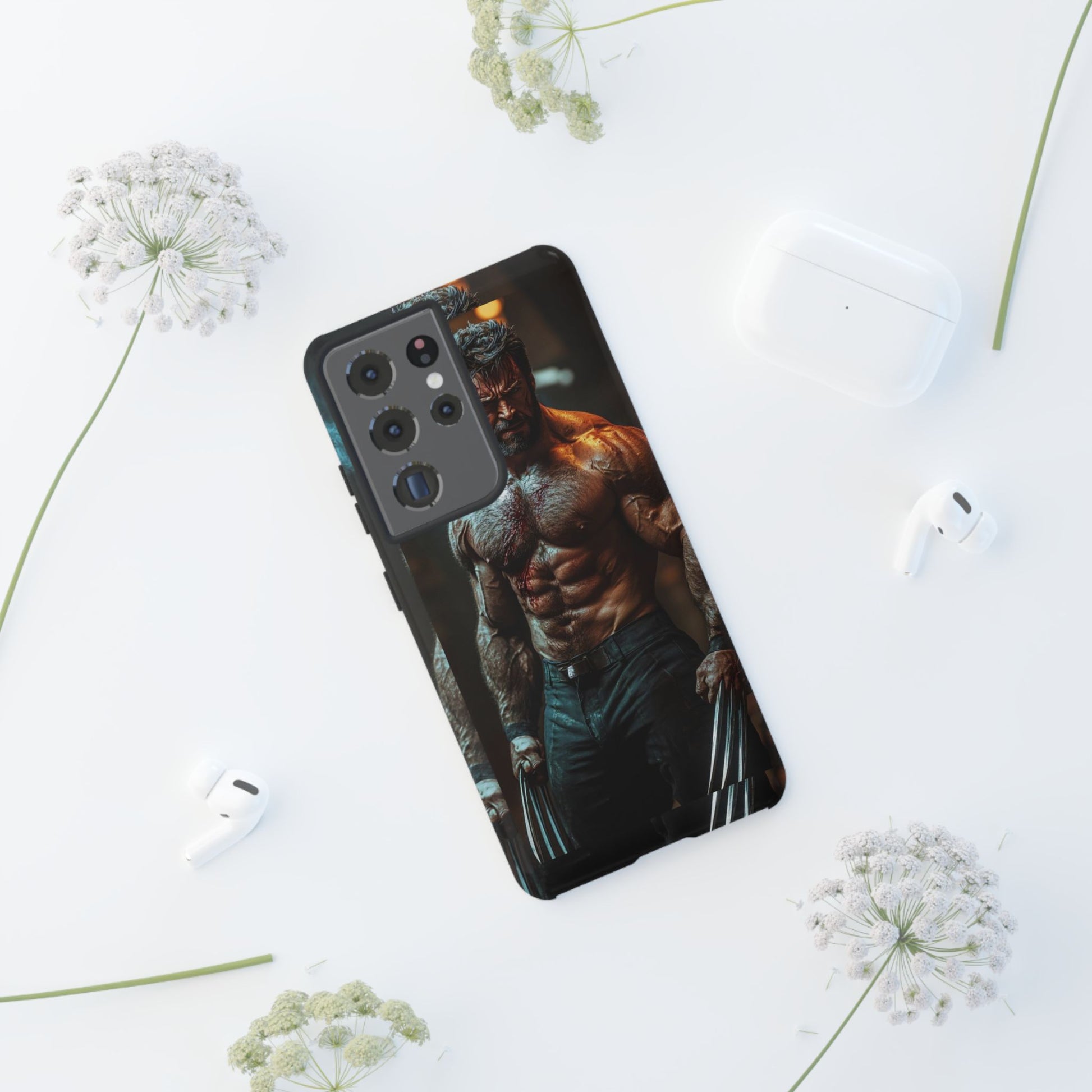 Marvel's Logan Wolverine Tough Cases for iPhones, Samsung, and Pixel