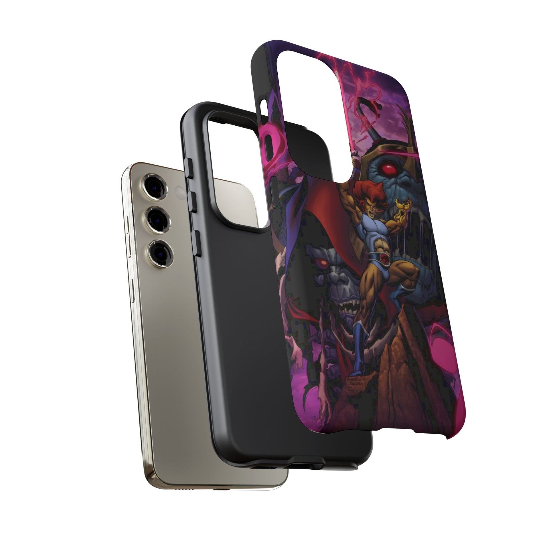 Thundercats Lion O x Mumra Tough Cases for iPhones, Samsung, and Pixel