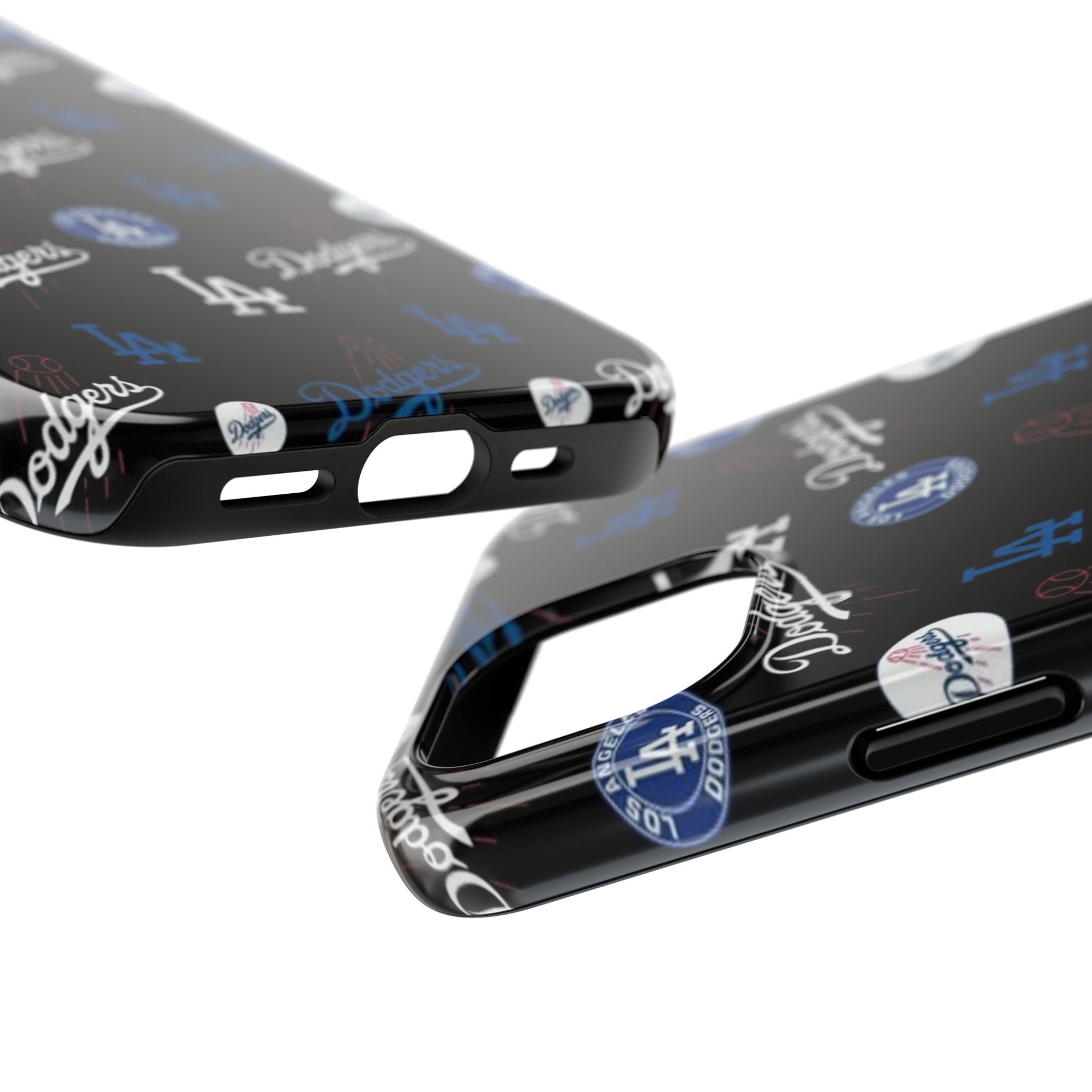 Dodgers Baseball Pattern Phone Cases for Iphones & Samsung Phones Durable
