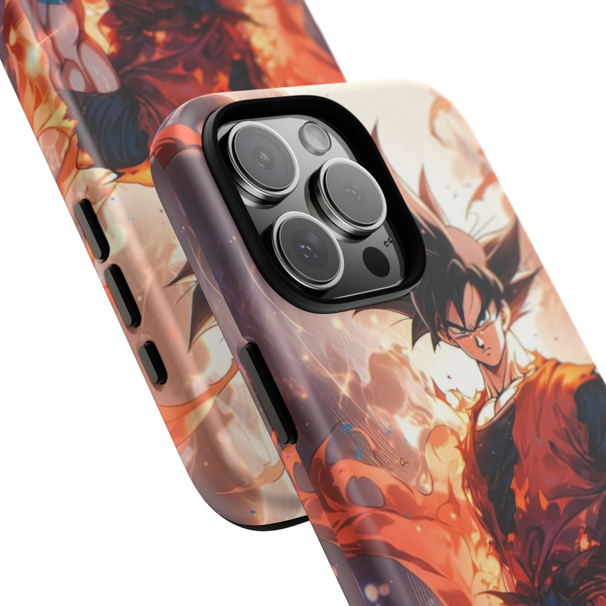 Anime Manga Dragon Ball Z Goku Tough Cases for iPhones, Samsung, and Pixel