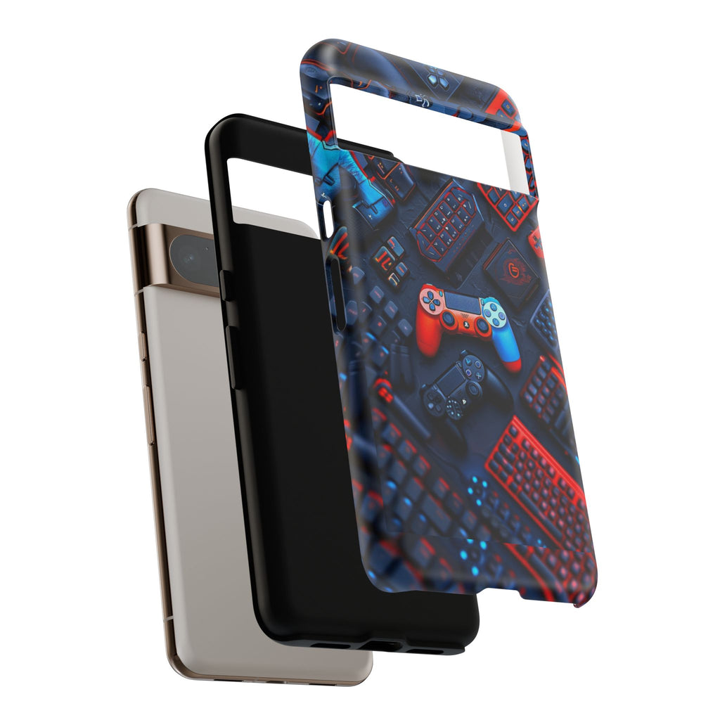 Gamer Themed Controllers Tough Cases for iPhones, Samsung, and Pixel